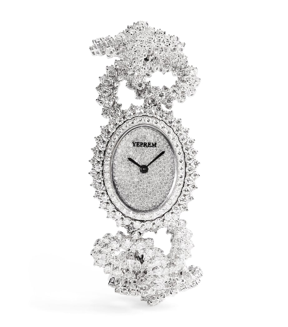 White Gold and Diamond Y-Memento Watch WHITE GOLD Image 1