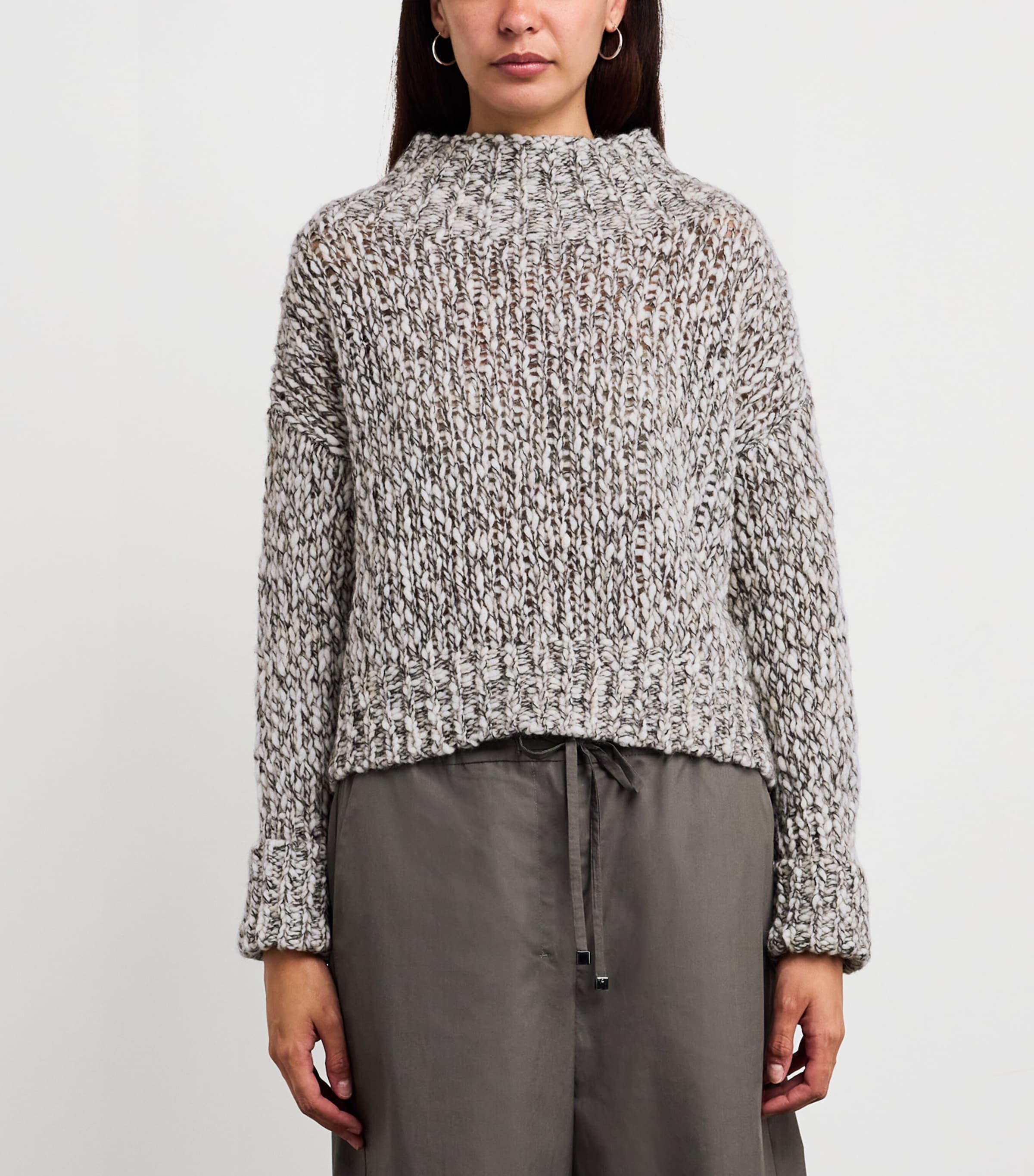 Wool-Blend Sweater BLACK Image 3