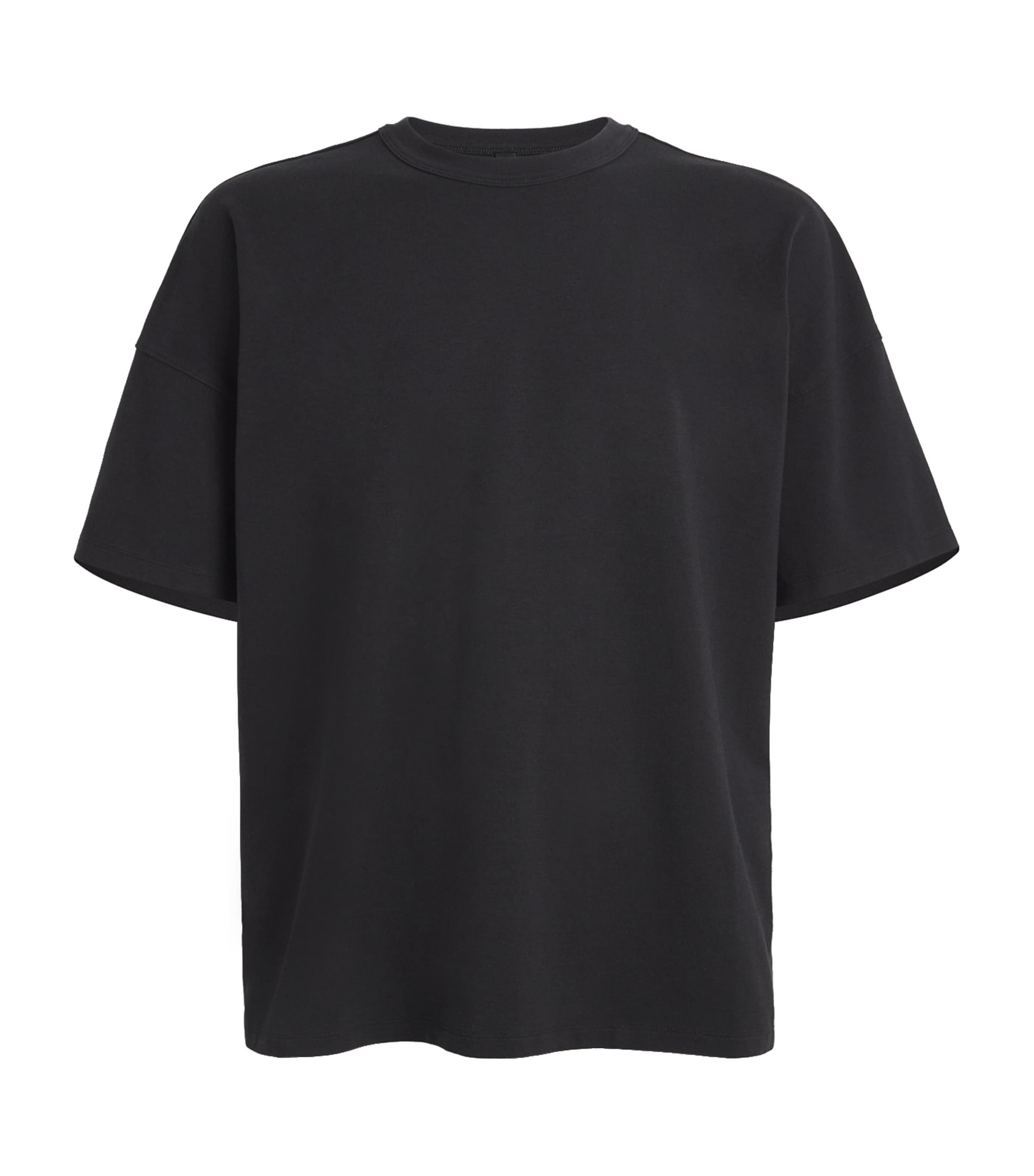 Skims Jersey Lounge Oversized T-shirt In Black