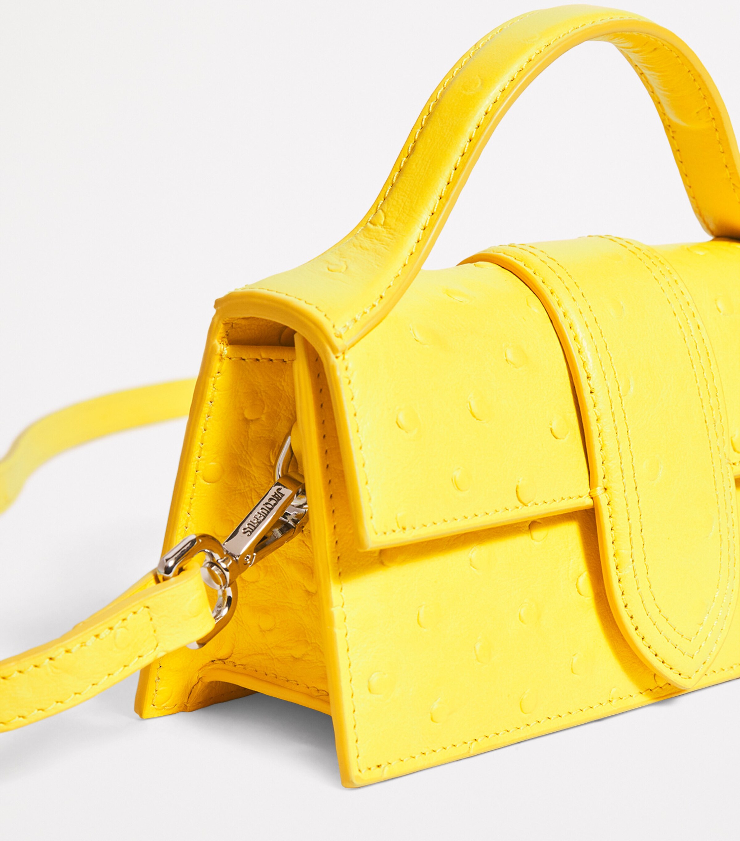 Jacquemus Le Chiquito Moyen Tote Bag | Yellow | FARFETCH