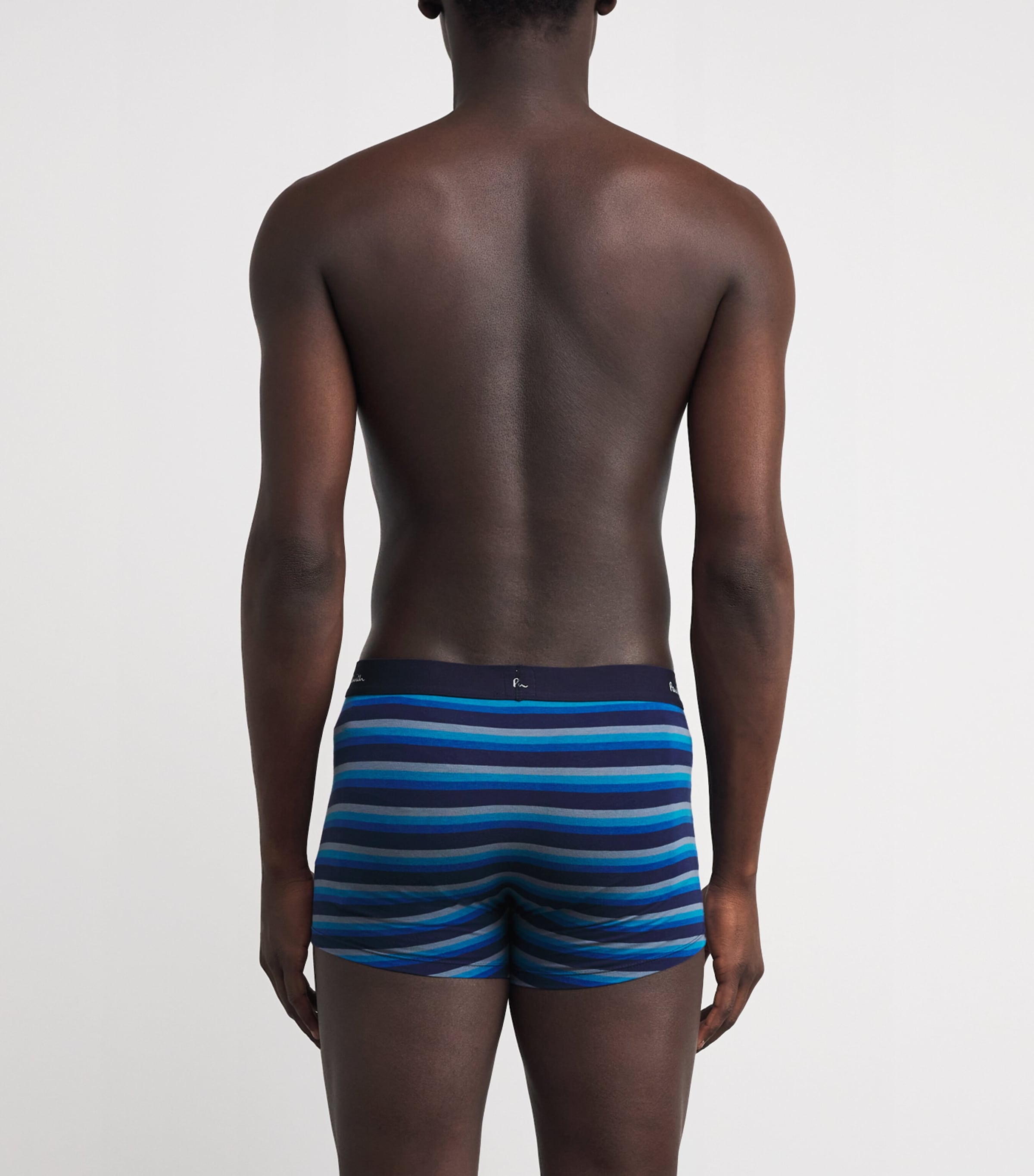 Stretch-Cotton Trunks (Pack of 5) 1A MUTICOLOUR Image 3