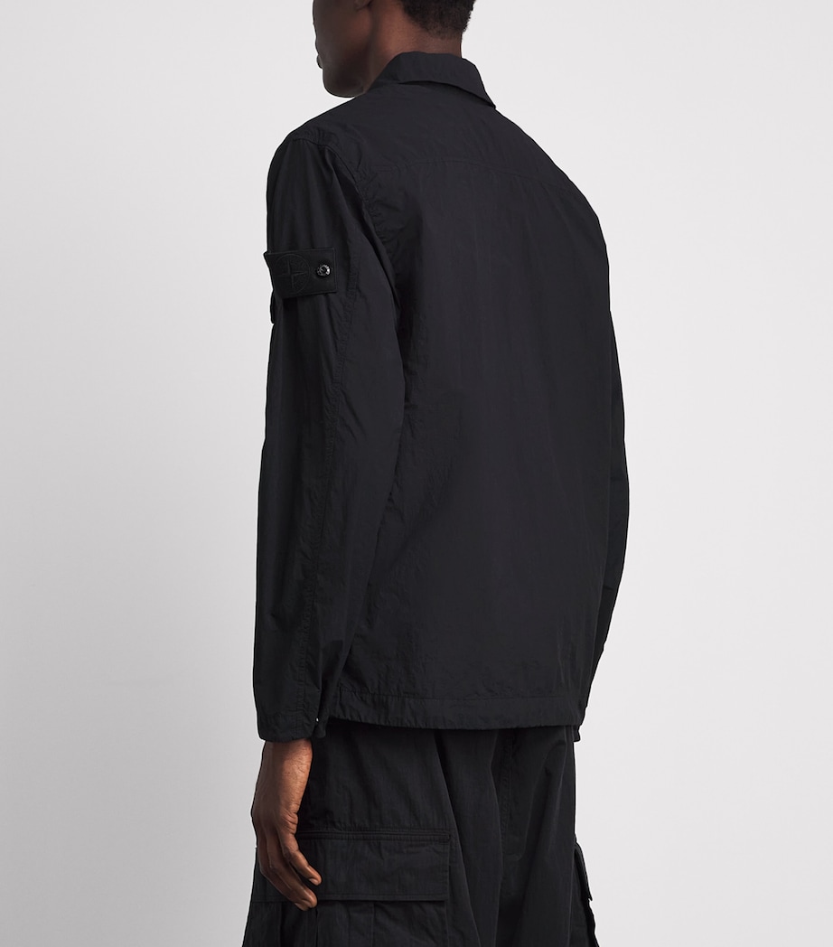 Stone Island Mens Nylon Tela Overshirt Image 5