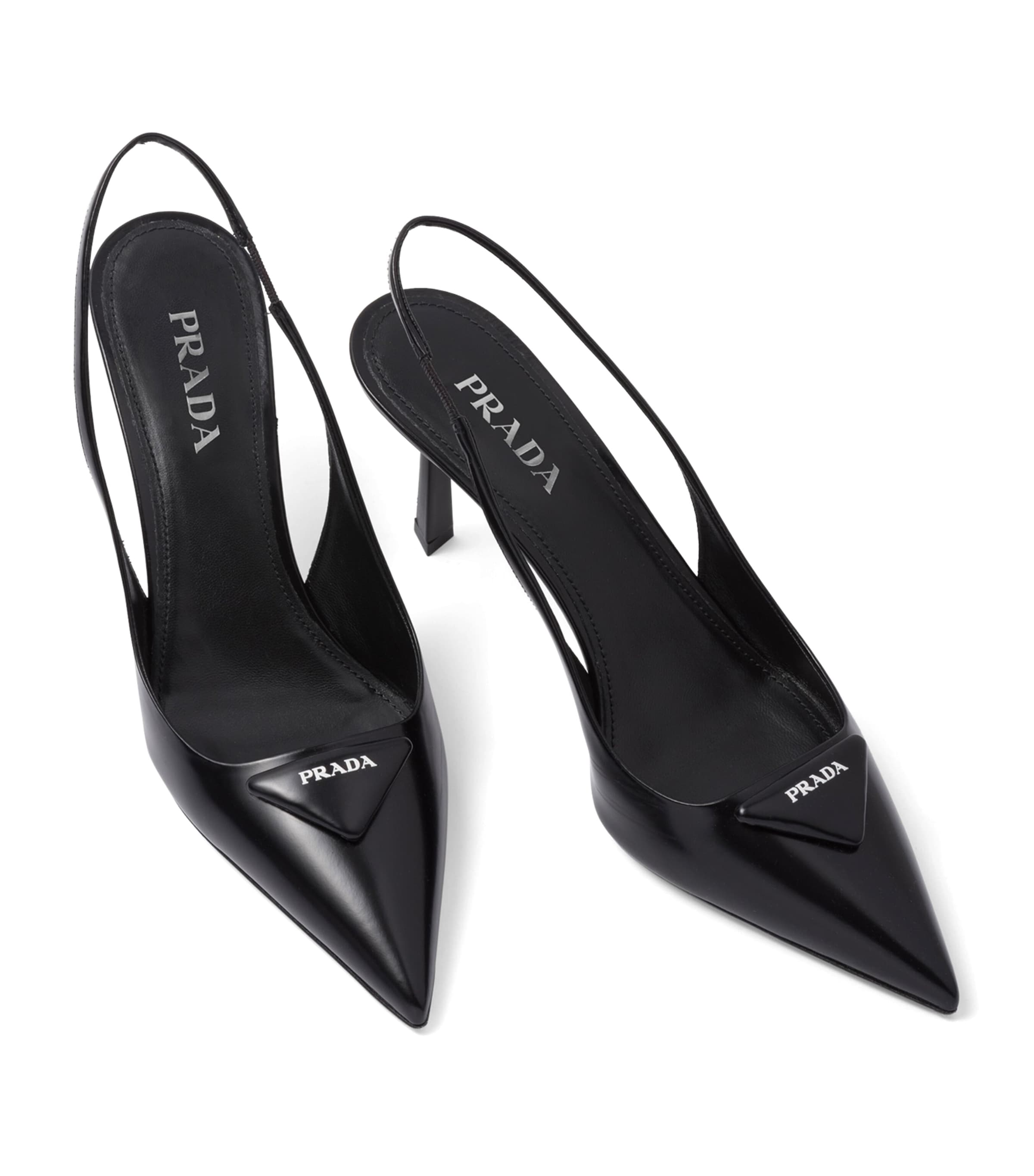 Prada square toe pumps best sale