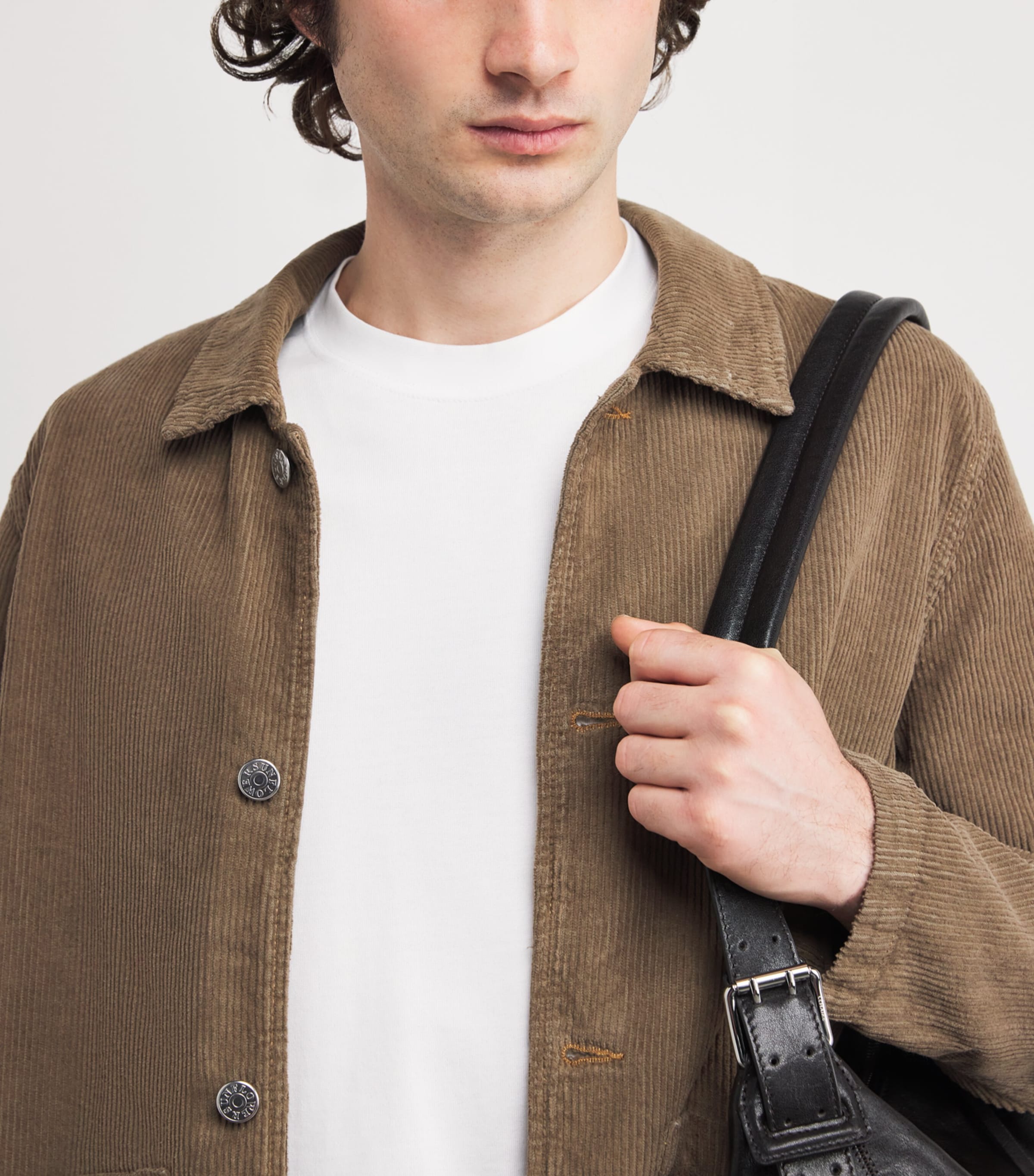 Cotton Corduroy Jacket TAUPE 160 Image 6