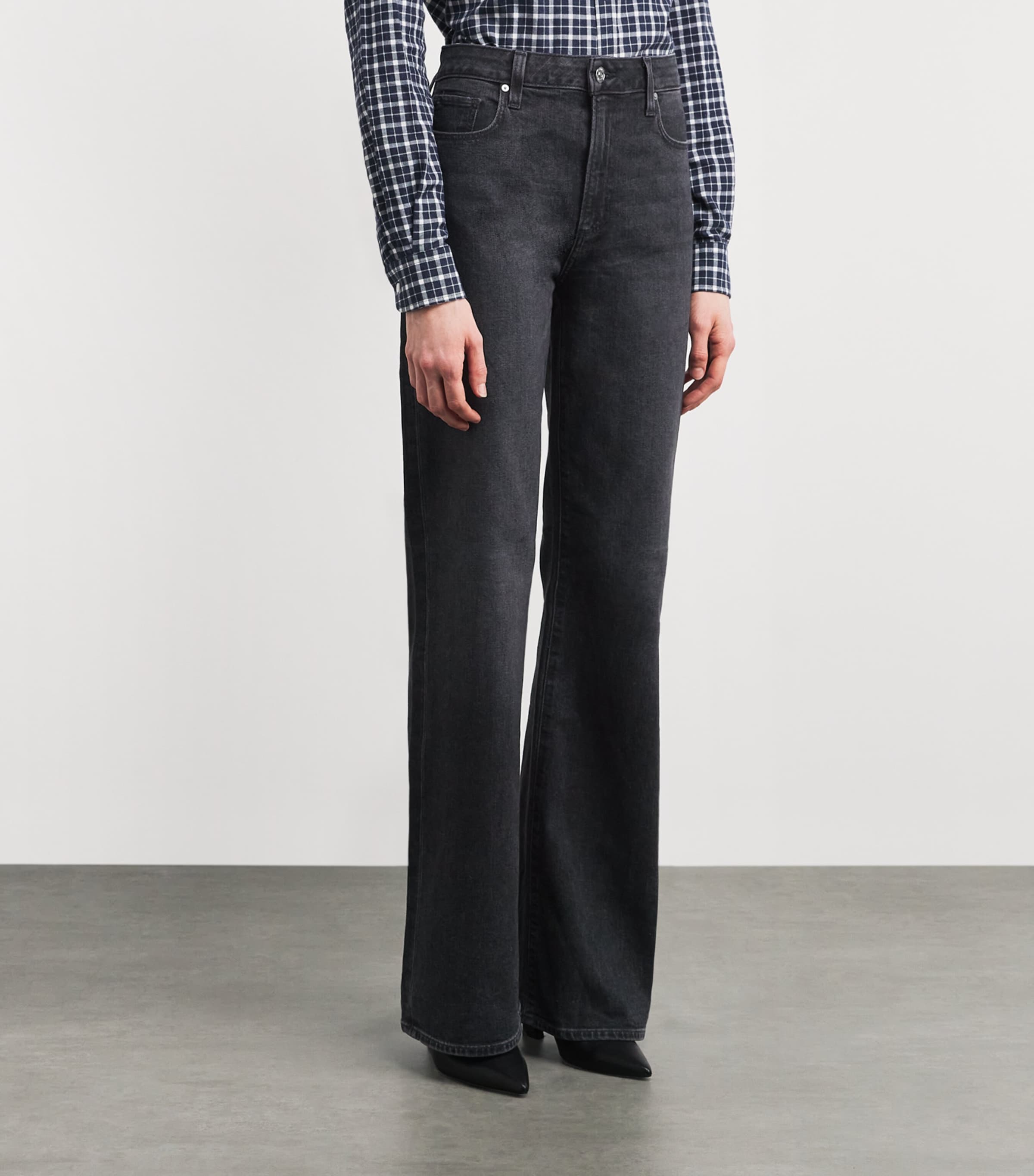 Sofia Flare Jeans SOLSTICE BLACK Image 3