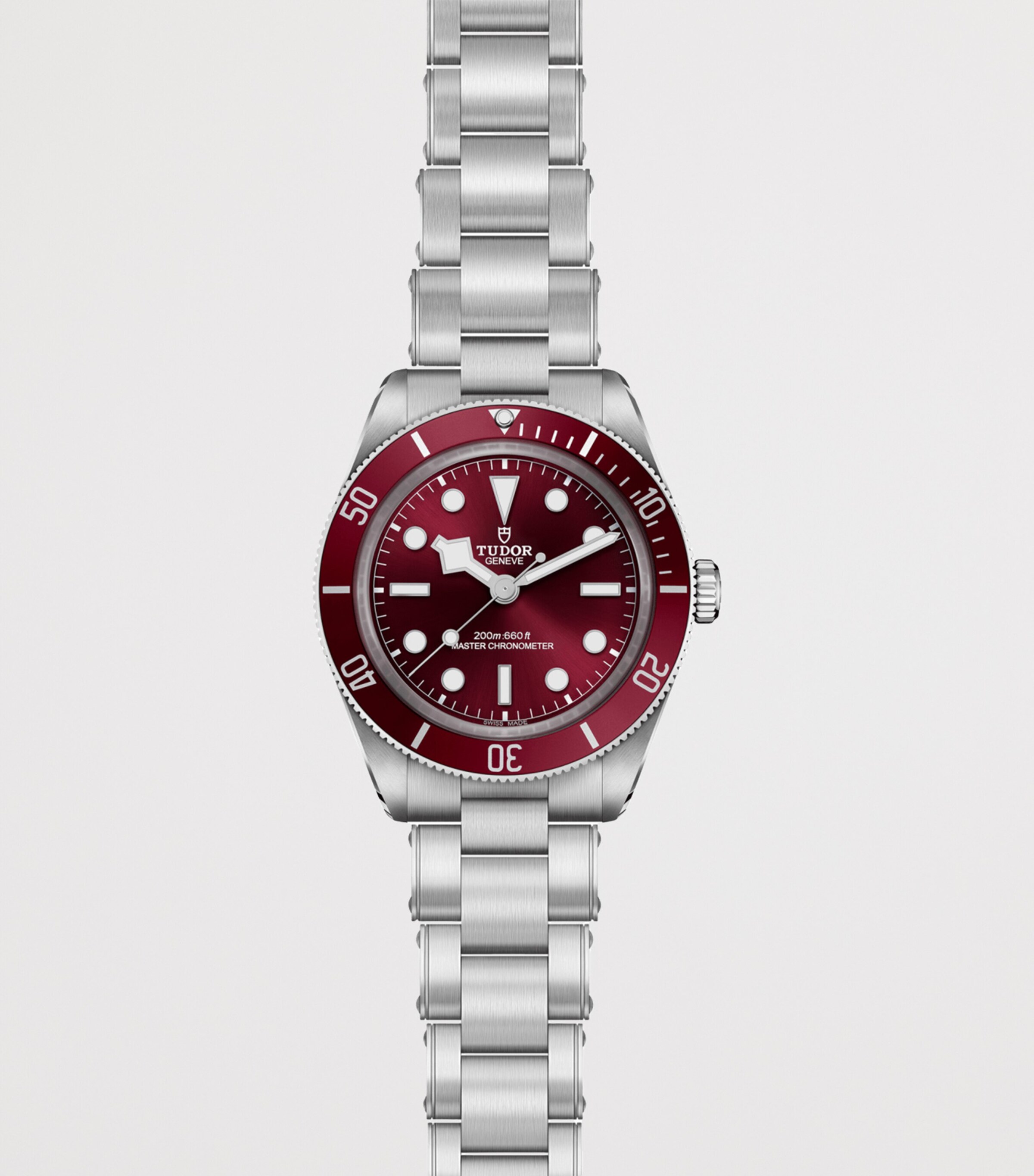 Black Bay 58 Stainless Steel Watch 39mm RED Image 2