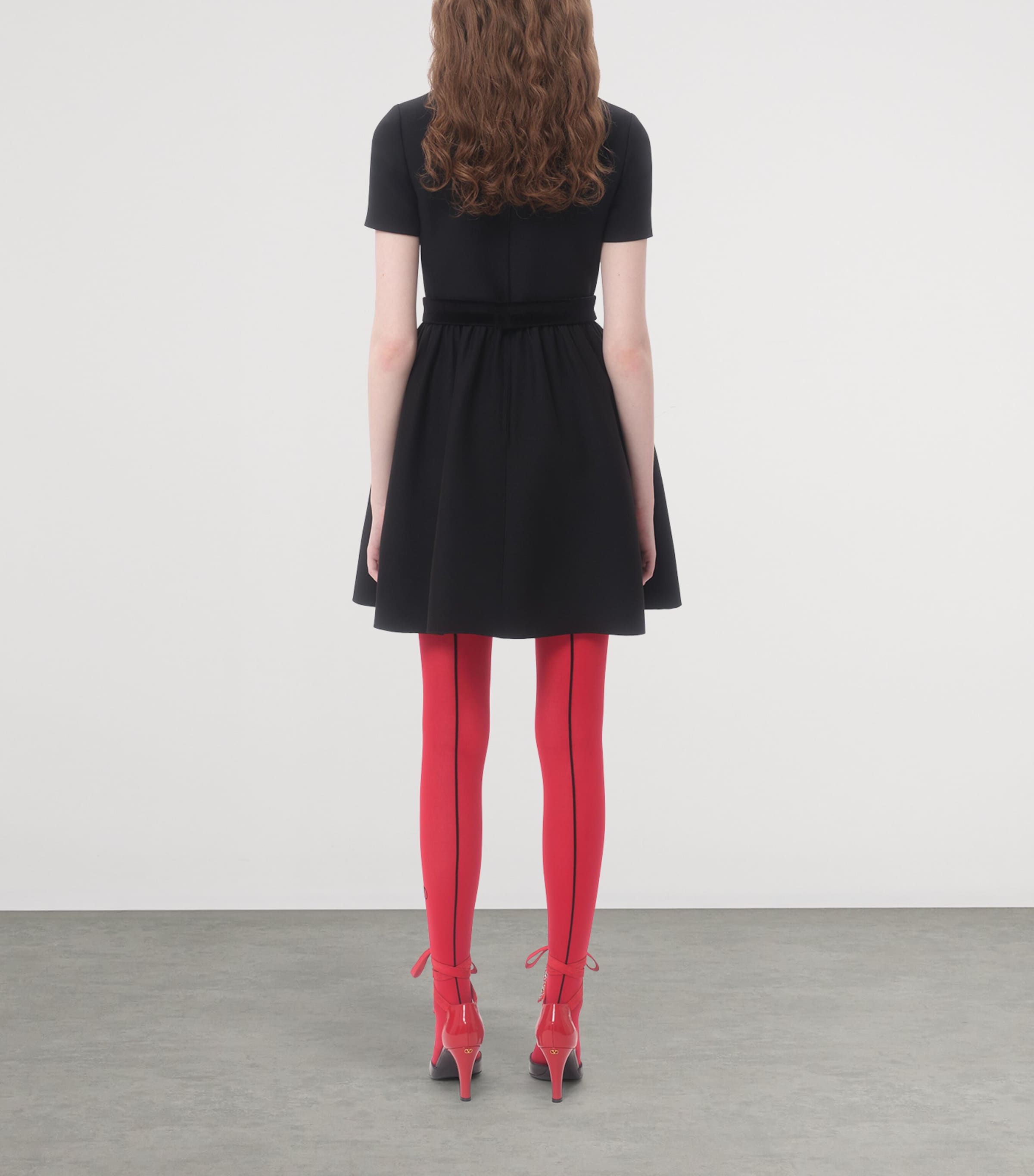 ワンピース VALENTINO VIRGIN WOOL MINI DRESS Valentino Wool-Silk Embellished Mini Dress | Harrods US