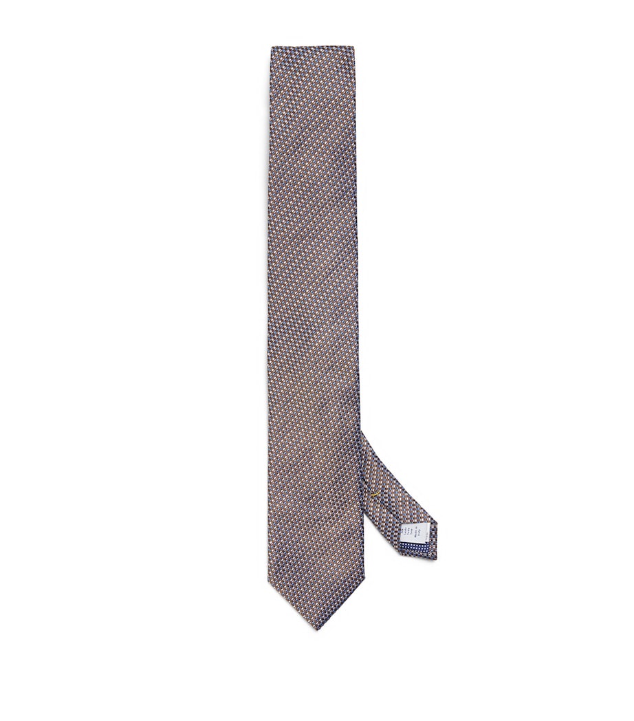 Eton Silk Jacquard Tie Image 1