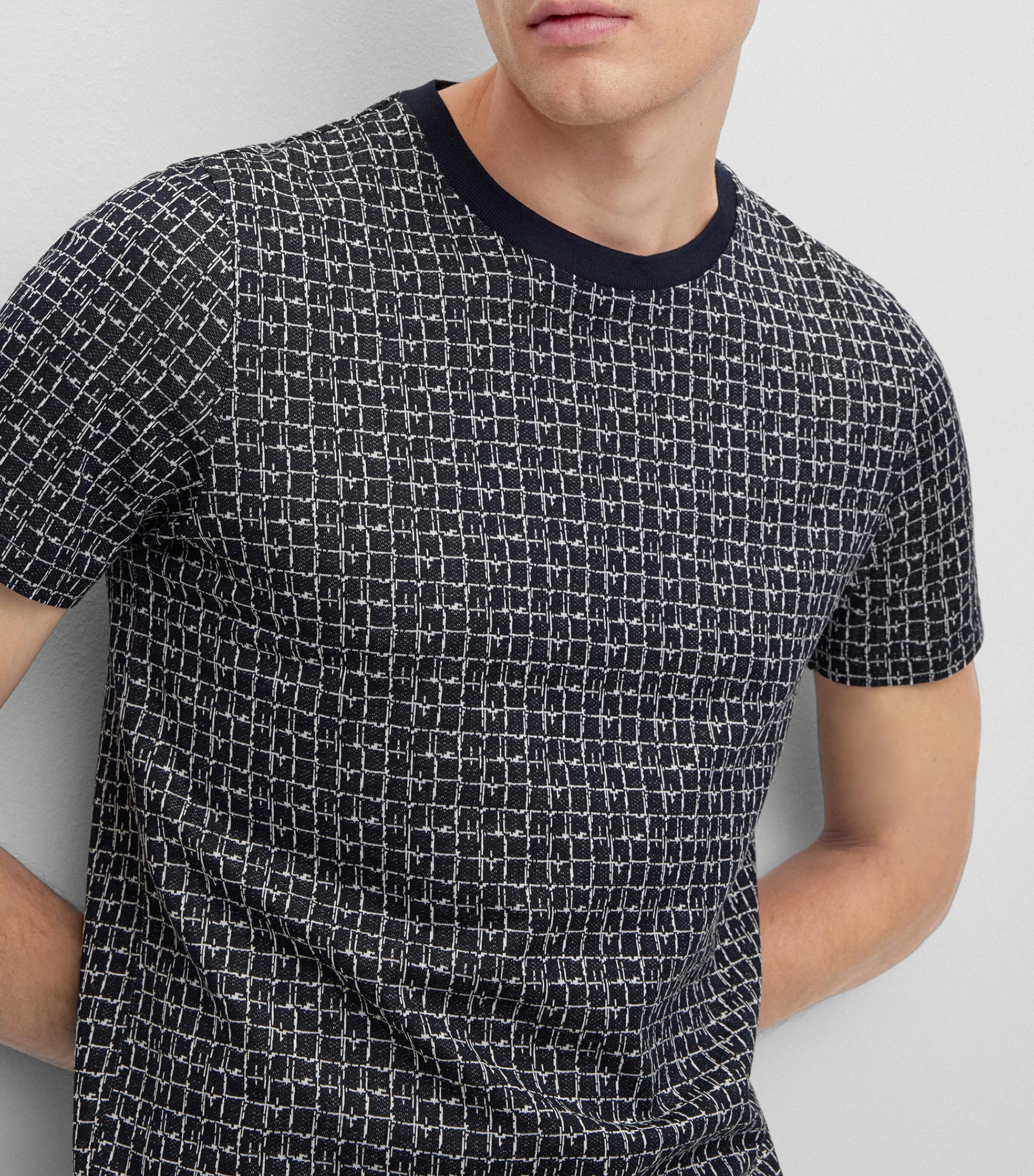 Cotton Printed Tribel T-Shirt 404 Image 5