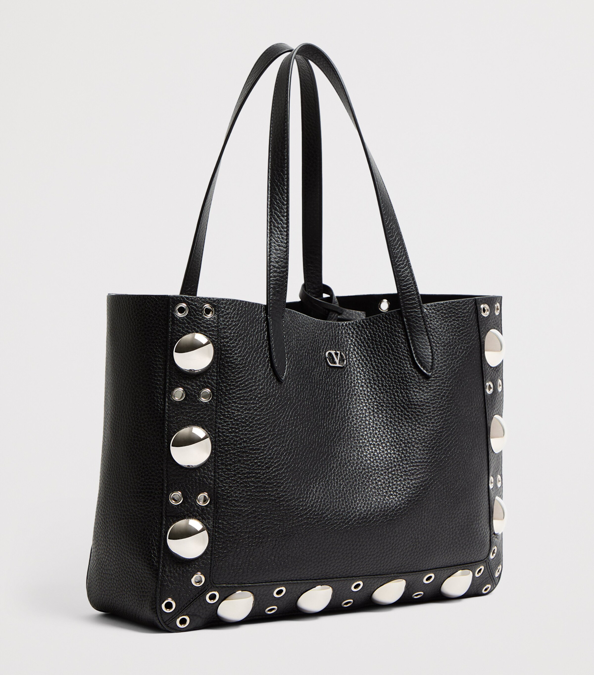Valentino Garavani Leather Nellcôte Tote Bag Image 5