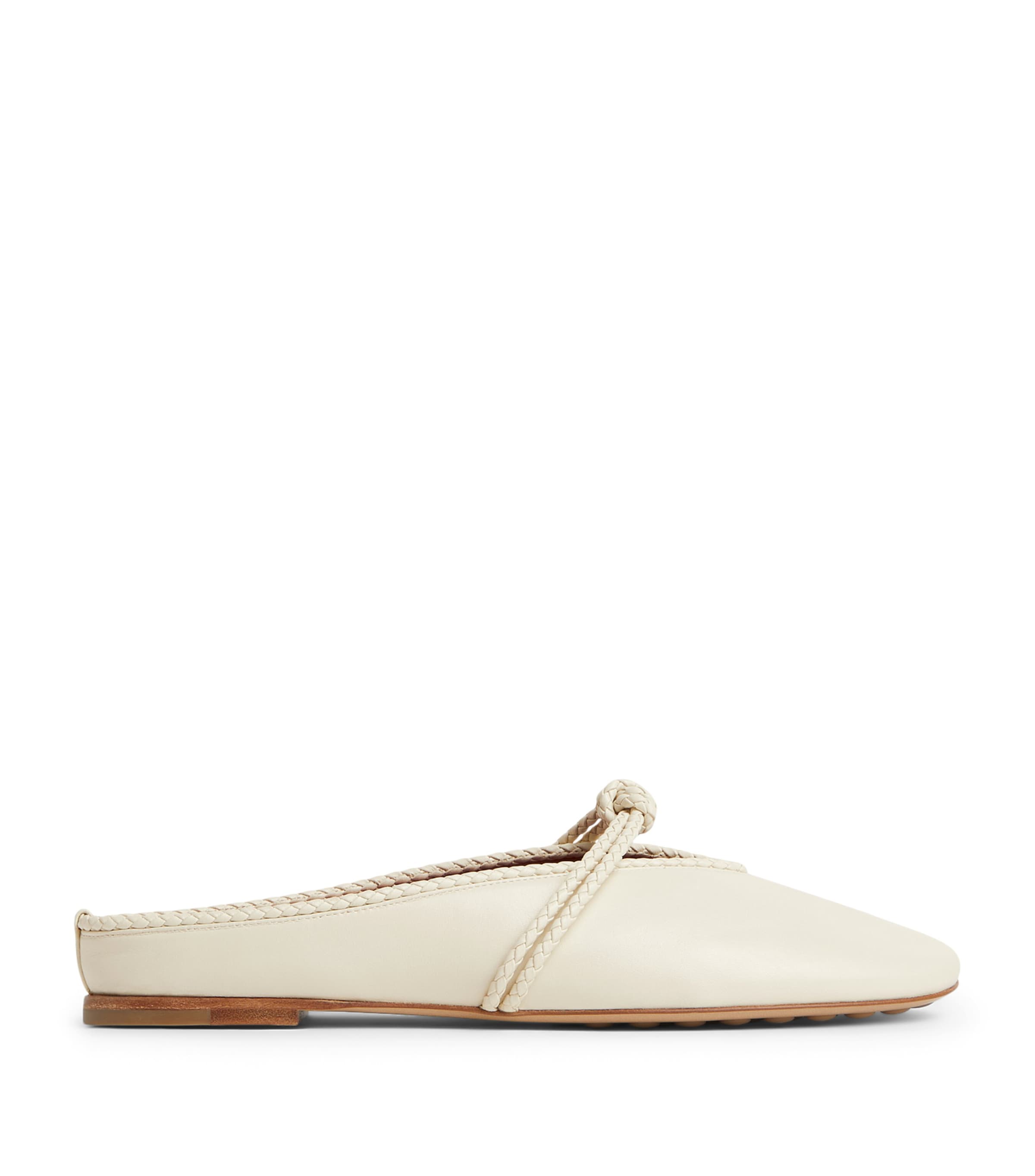 Bottega Veneta Lambskin Mary-Jane Mules Image 1