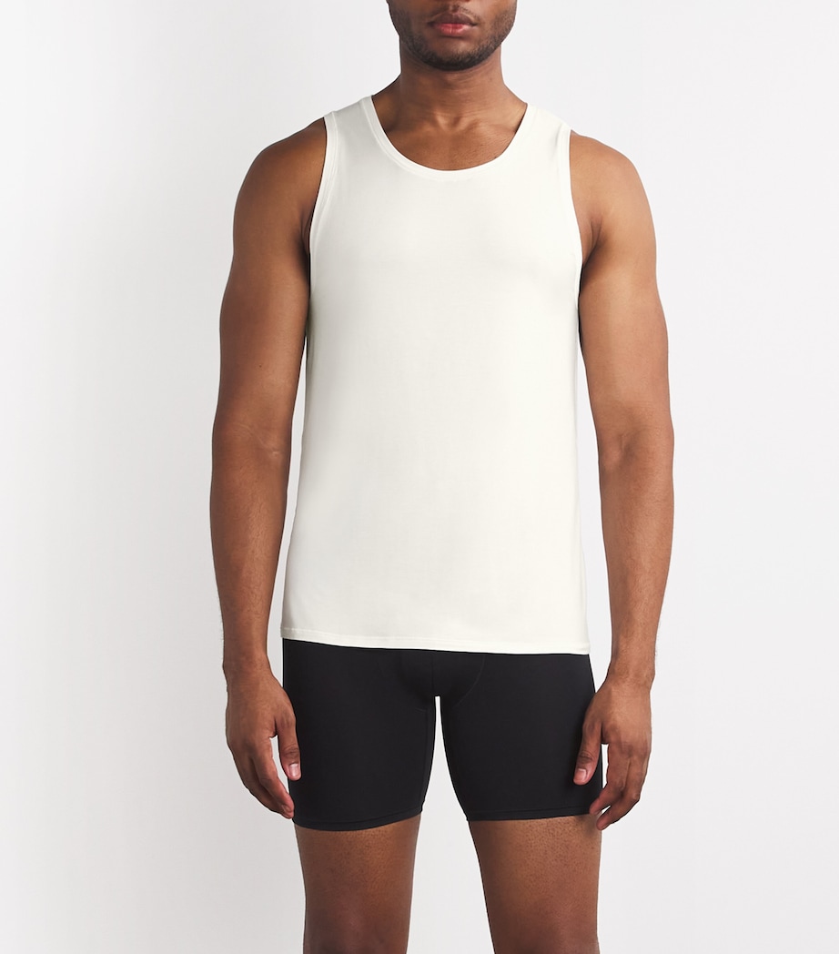 Slim Tank Tops (Pack of 3) CHALK Image 2