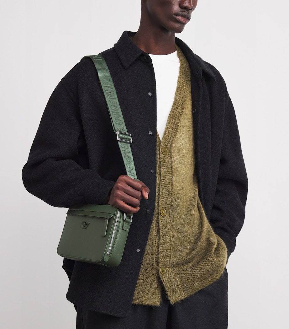 Mini Regenerated Saffiano Leather Camera Bag U7238 Image 5