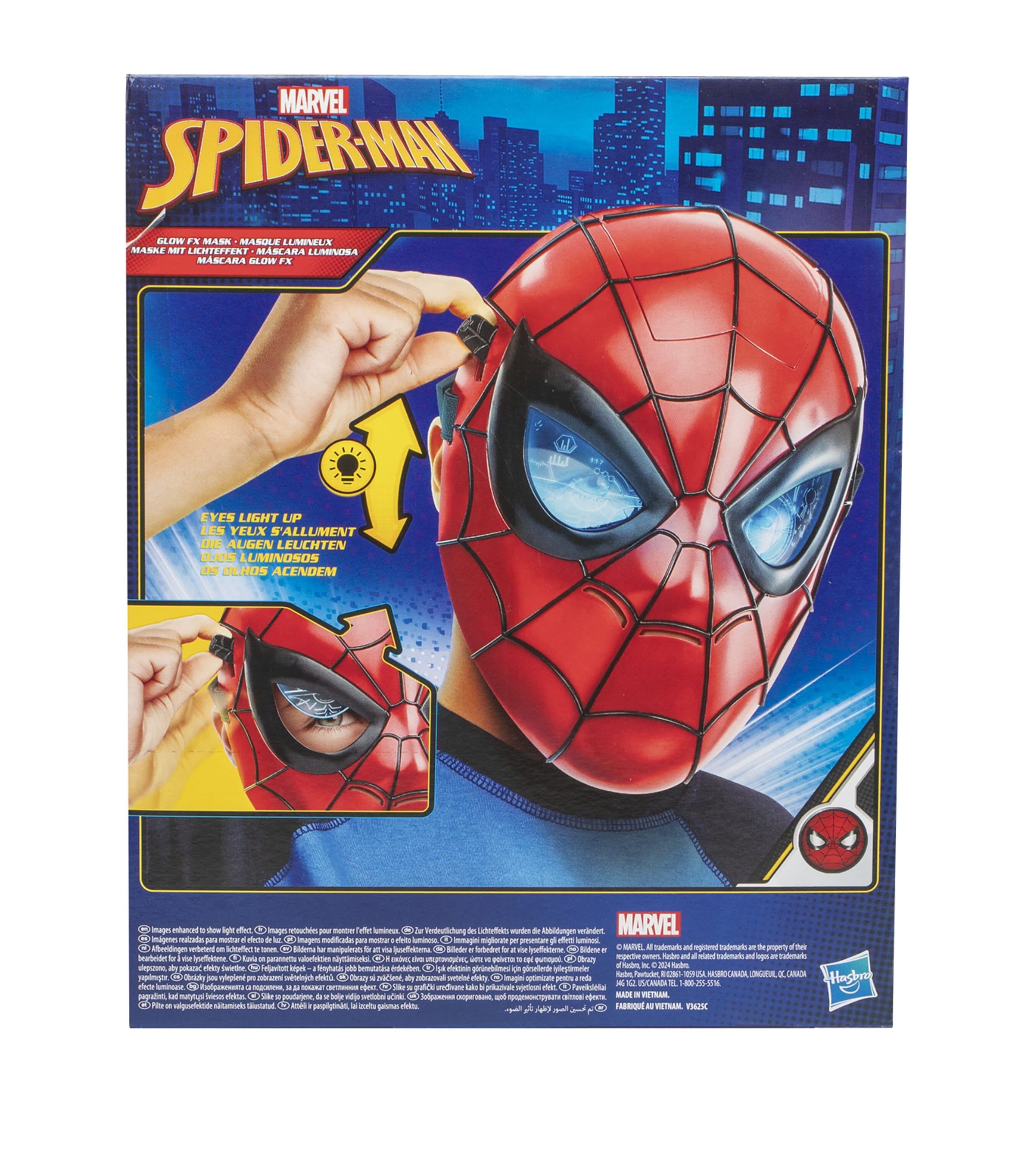 Spider-Man Glow FX Mask MULTI Image 3