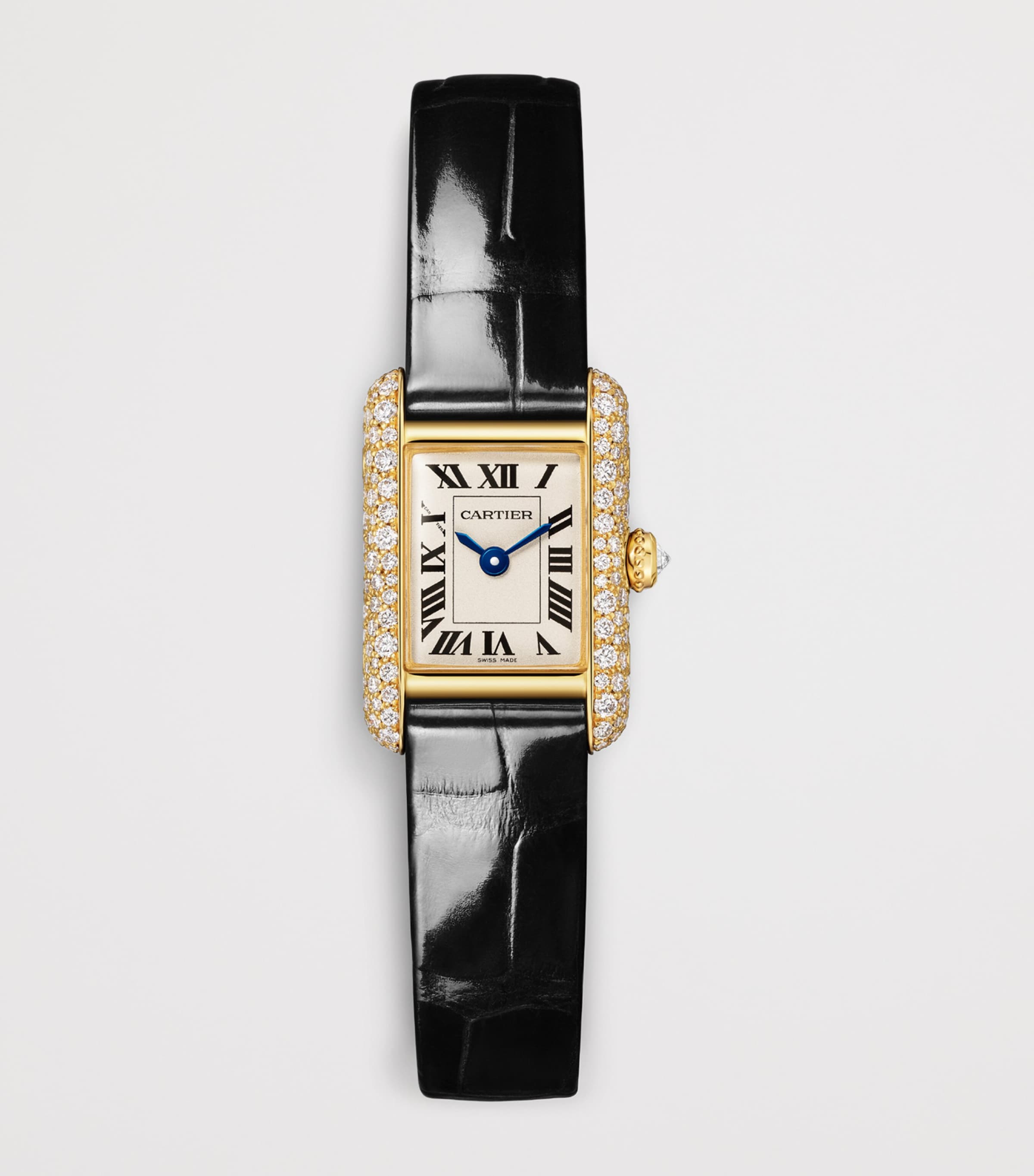 Cartier Yellow Gold and Diamond Tank Louis Watch 16.5mm Yellow Gold Image 7