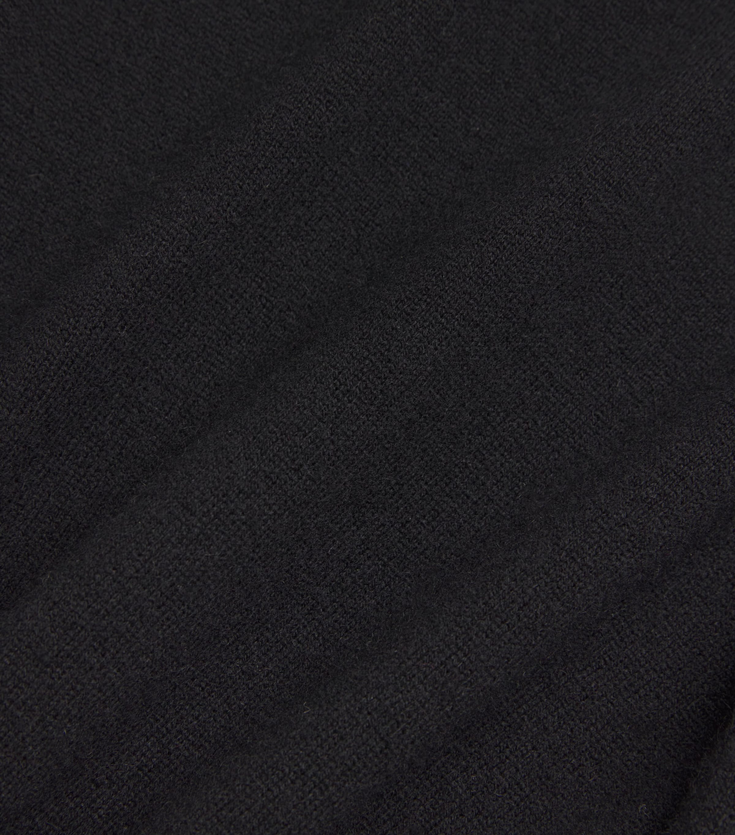 Cashmere Sleeveless Midi Dress BLACK Image 5