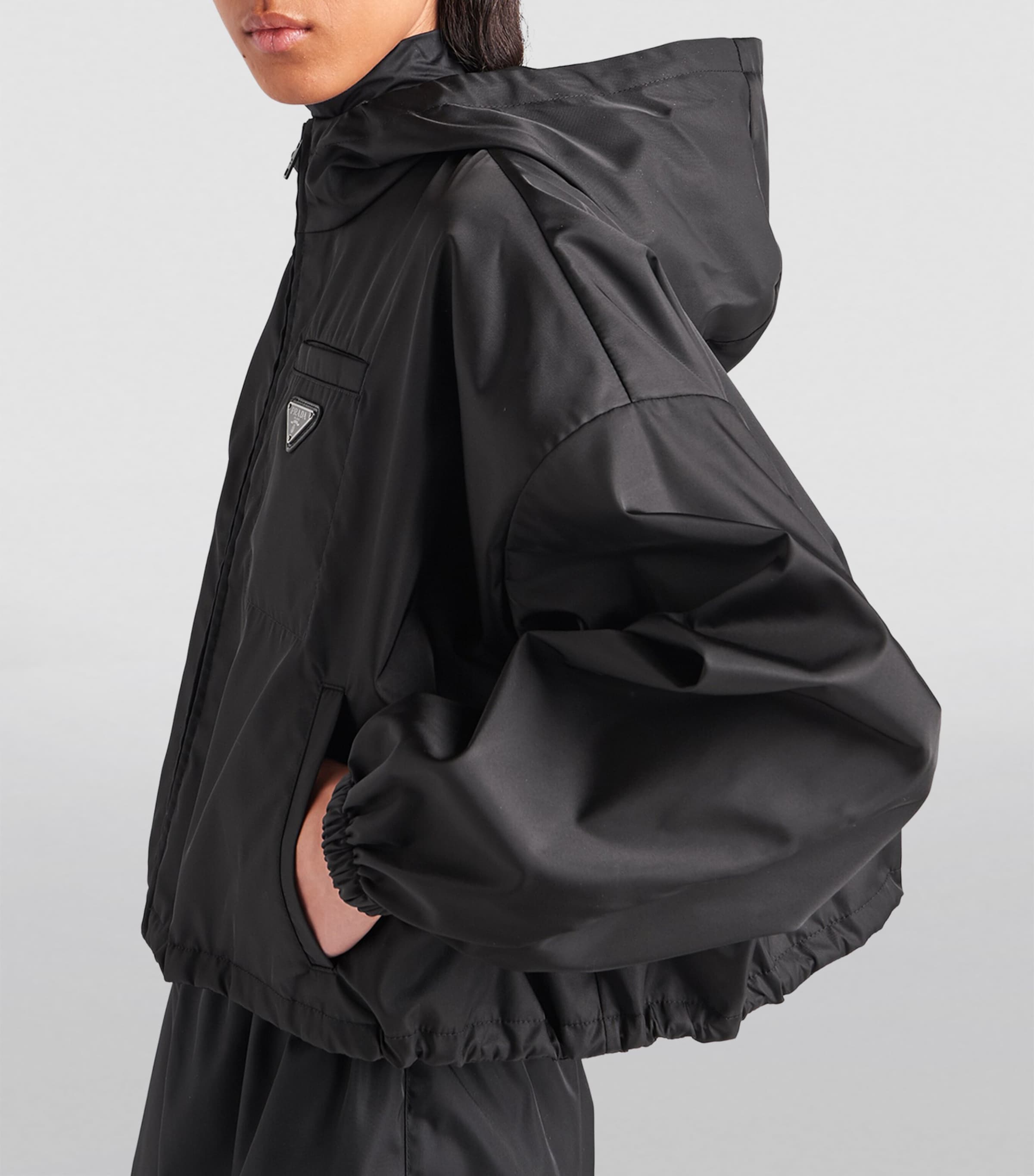 Re-Nylon Cropped Jacket F0002 Image 3