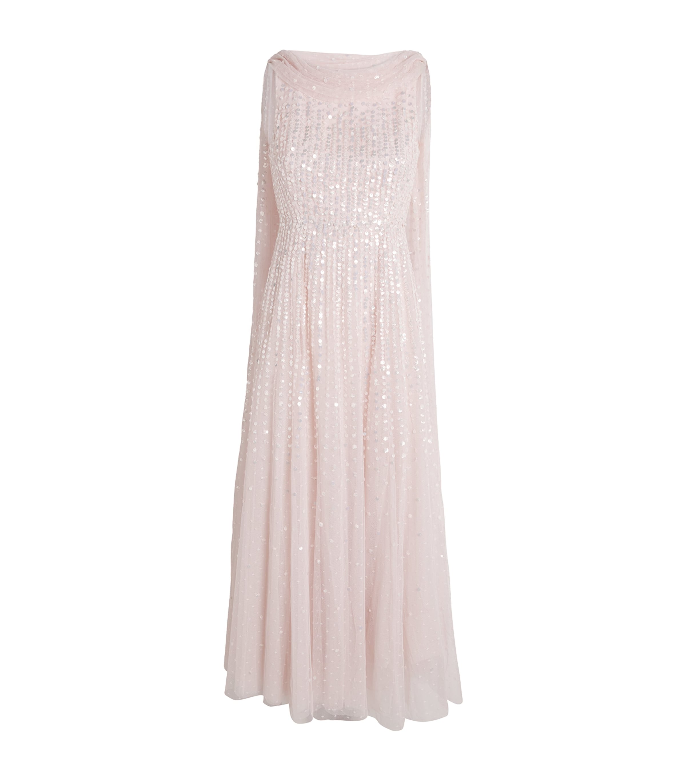 Needle & Thread Womens Moonlight Sequin Maxi Dress Shell Image 1