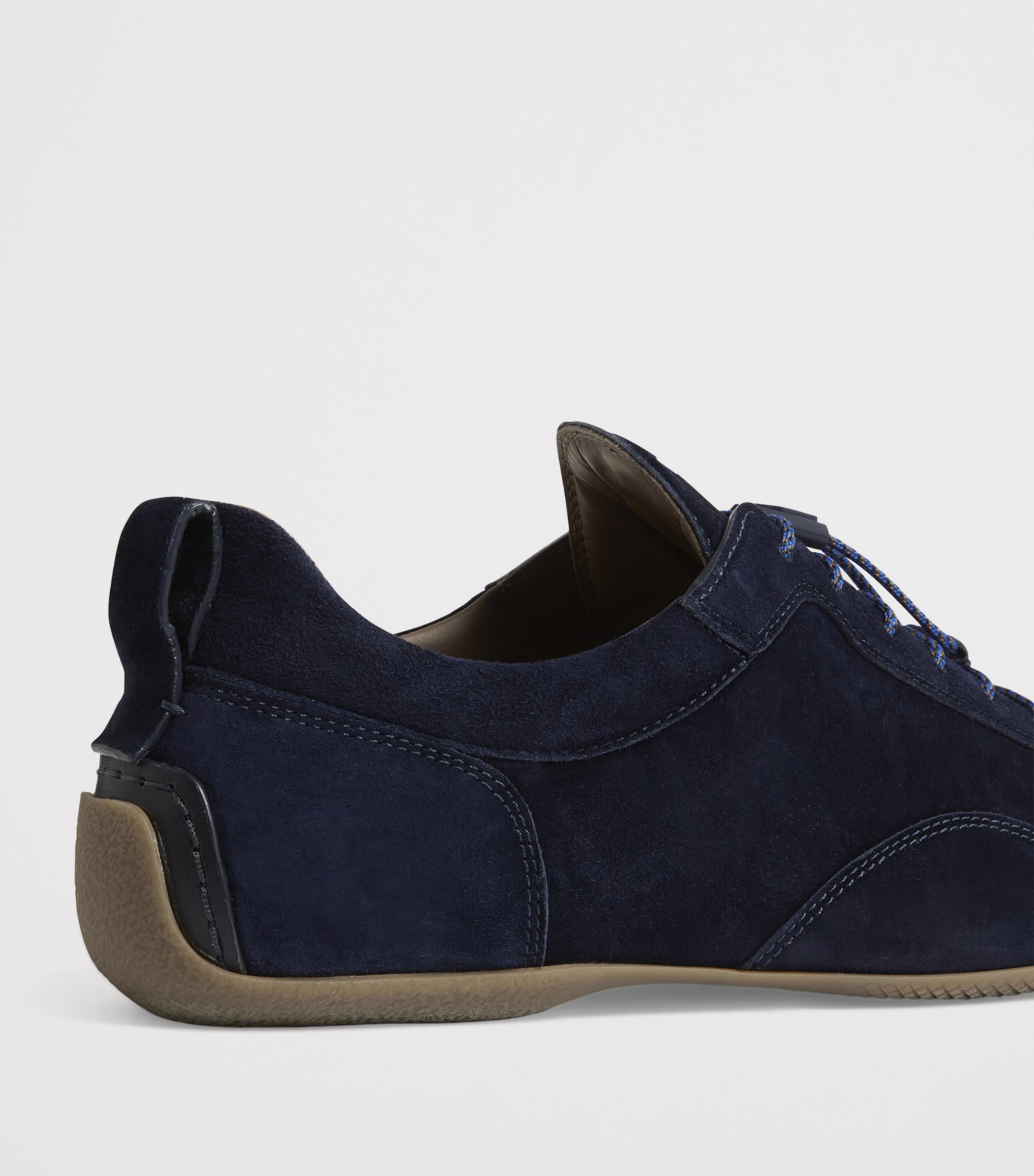 Dunhill Suede Automotive Davies Sneakers Blue Image 7