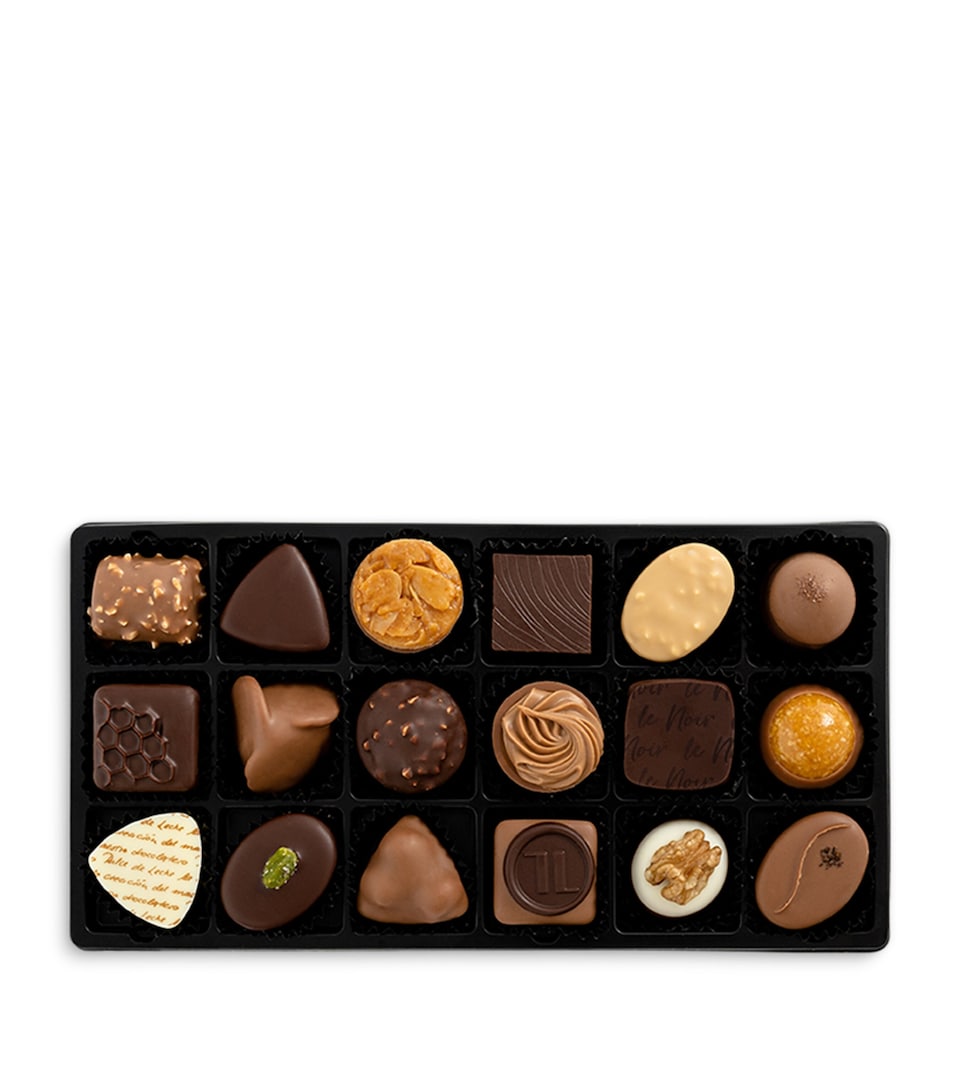 Läderach Chocolatier Suisse Classic 18-Piece Praline Chocolate Box (210g)