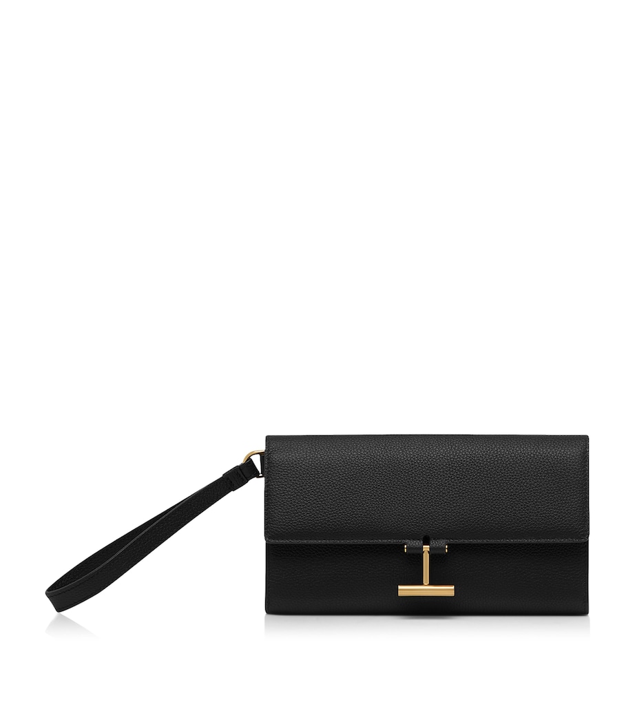 TOM FORD Leather Tara Wrist Pouch Naa Image 1