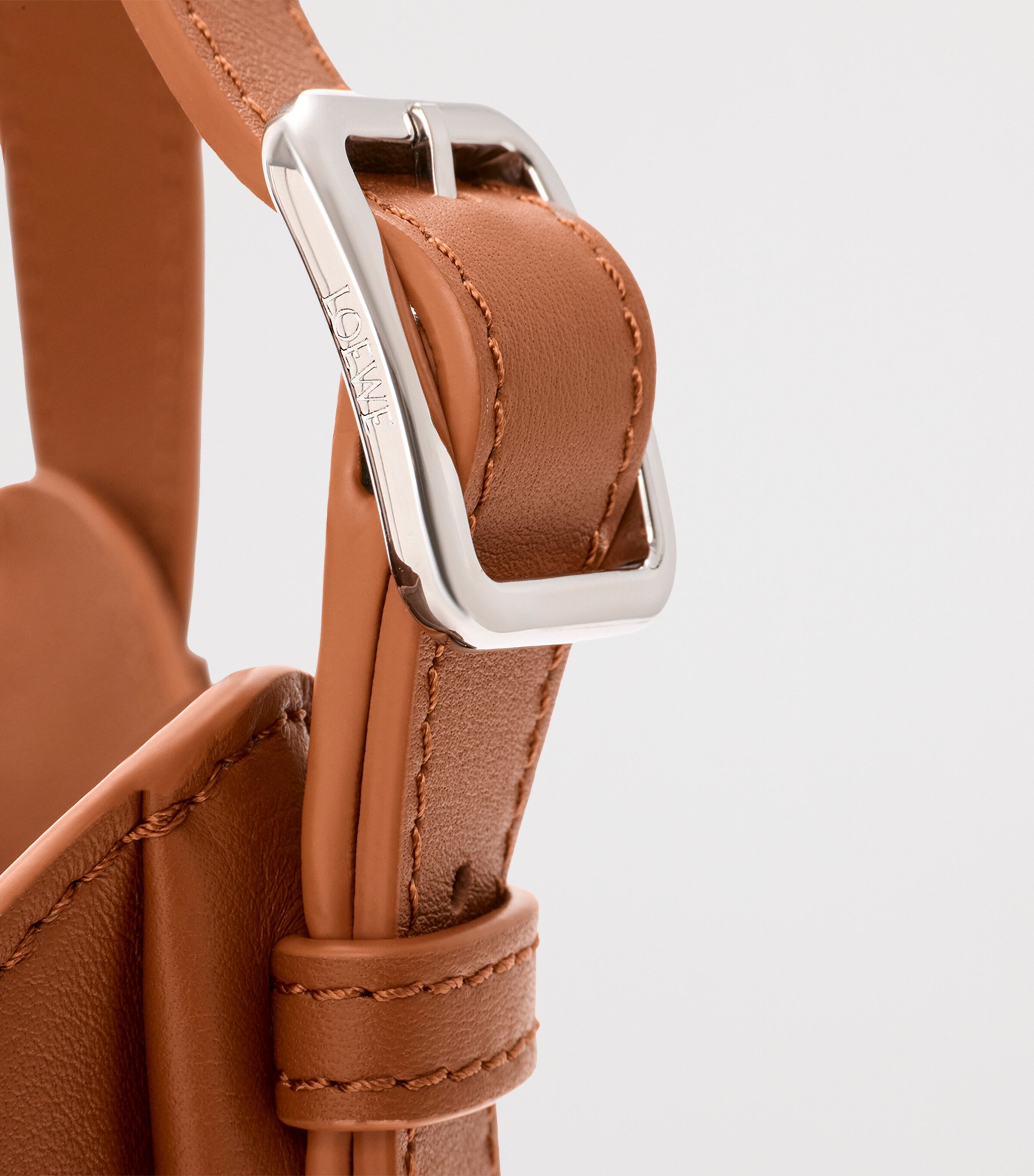 Leather Hammock Flip Tote Bag SQUIRREL Image 7