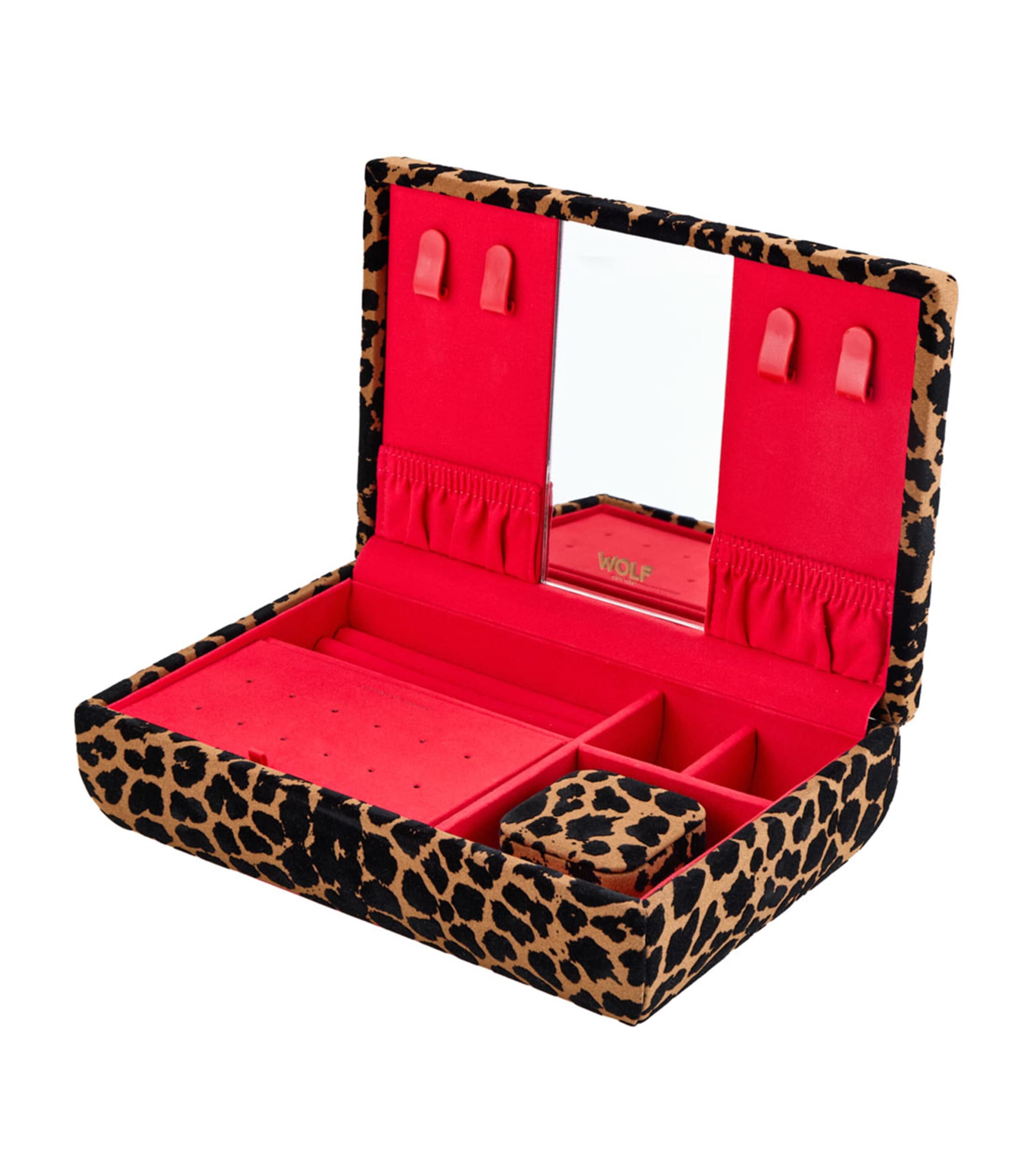 Medium Savanna Jewellery Box TAN Image 4