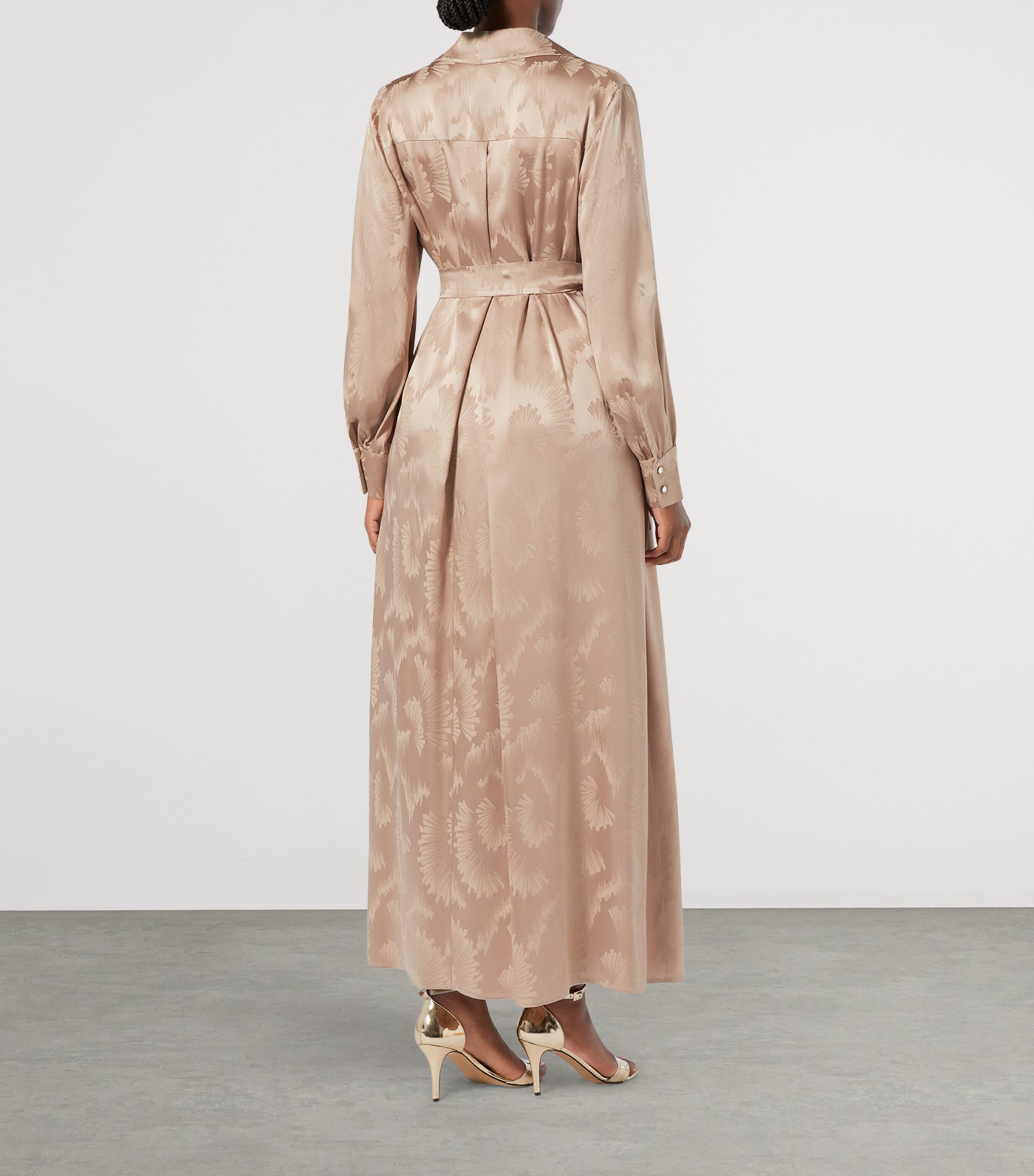 Printed Ottimo Maxi Dress BEIGE Image 3