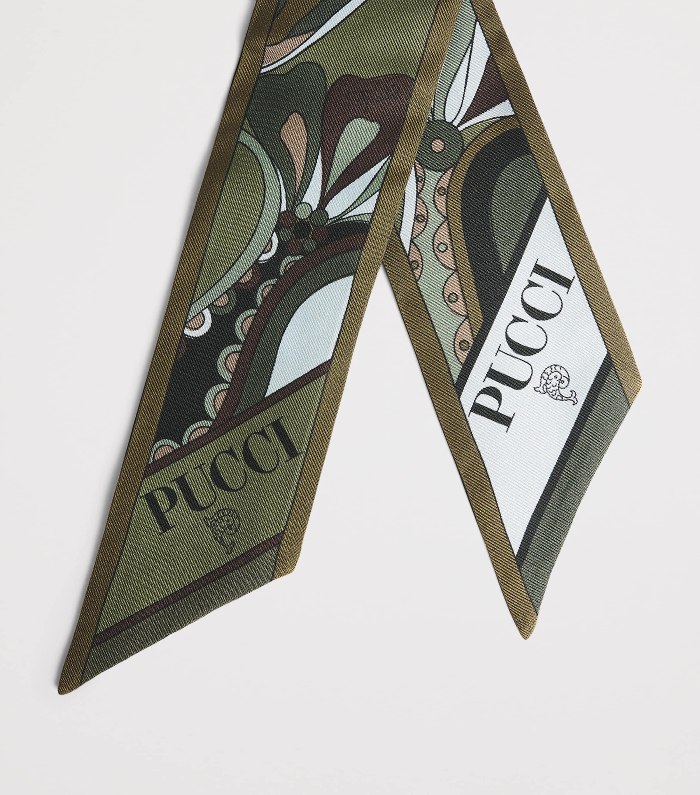PUCCI Silk Twill Printed Scarf Image 4