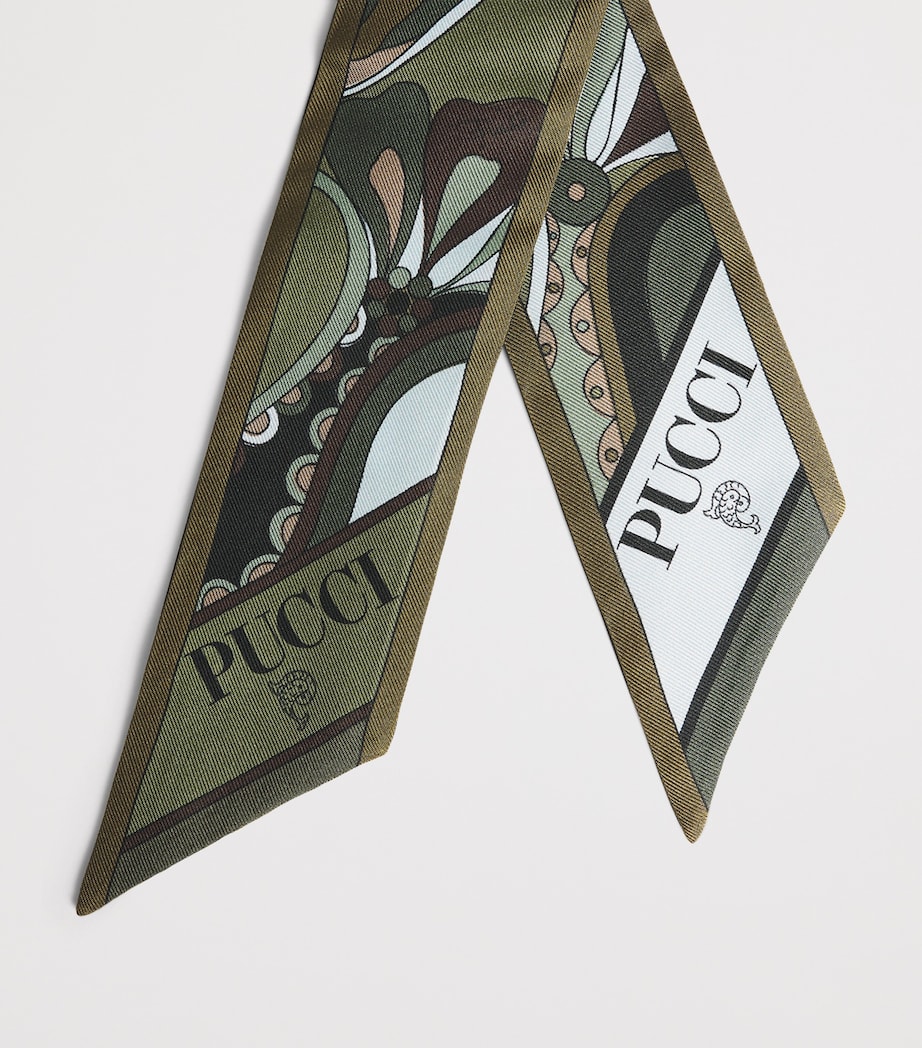 PUCCI Silk Twill Printed Scarf Image 4