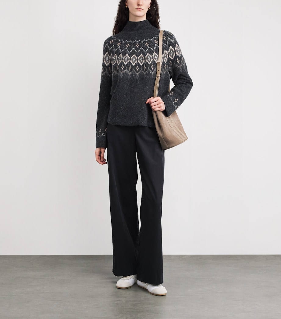 Cashmere Donegal Sweater 015HCC Image 2