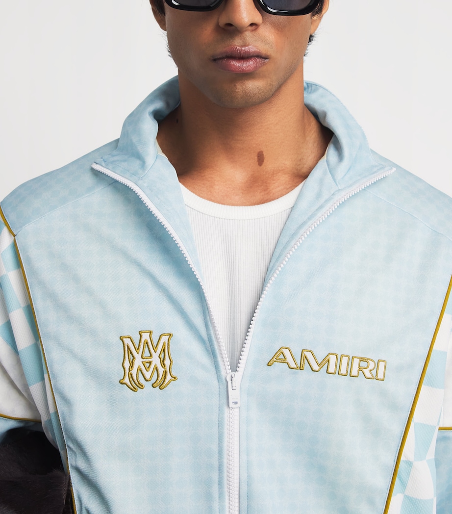 AMIRI Mens Sport Track Jacket Sky Image 3