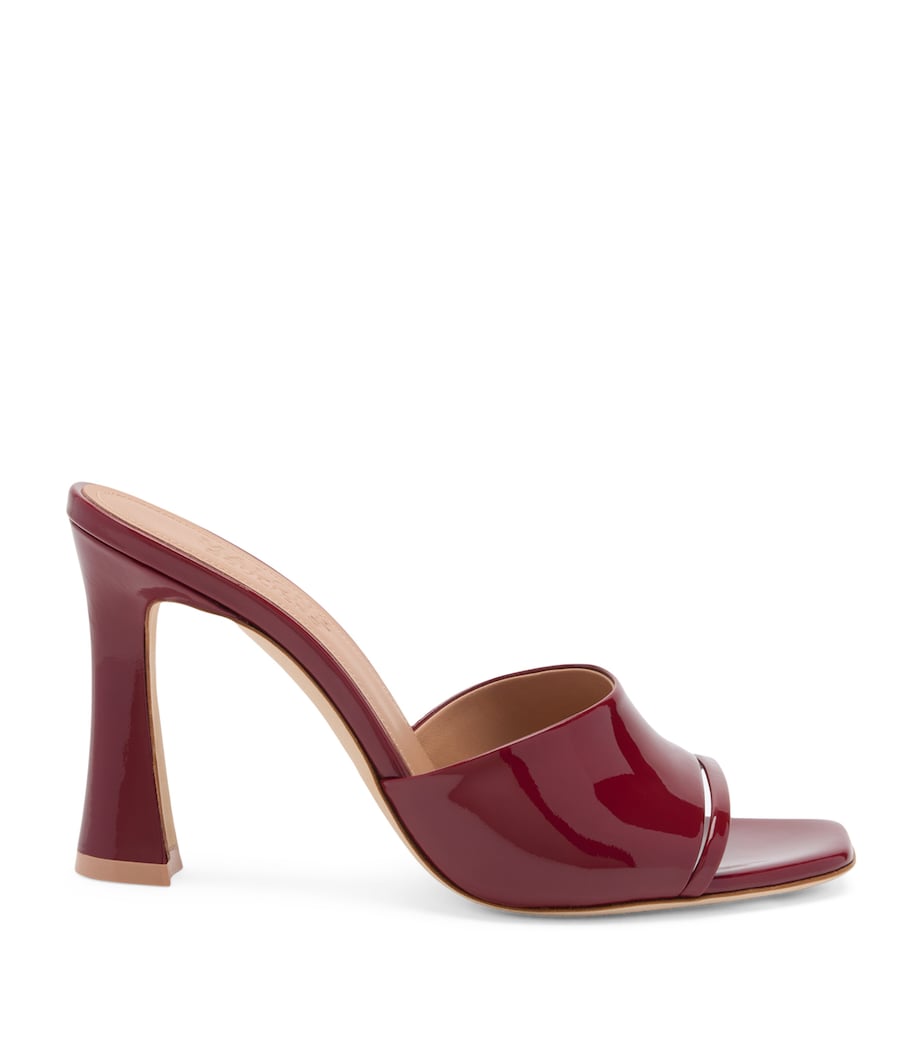 Patent Leather Roxanne Mules 90 ROSEWOOD Image 1