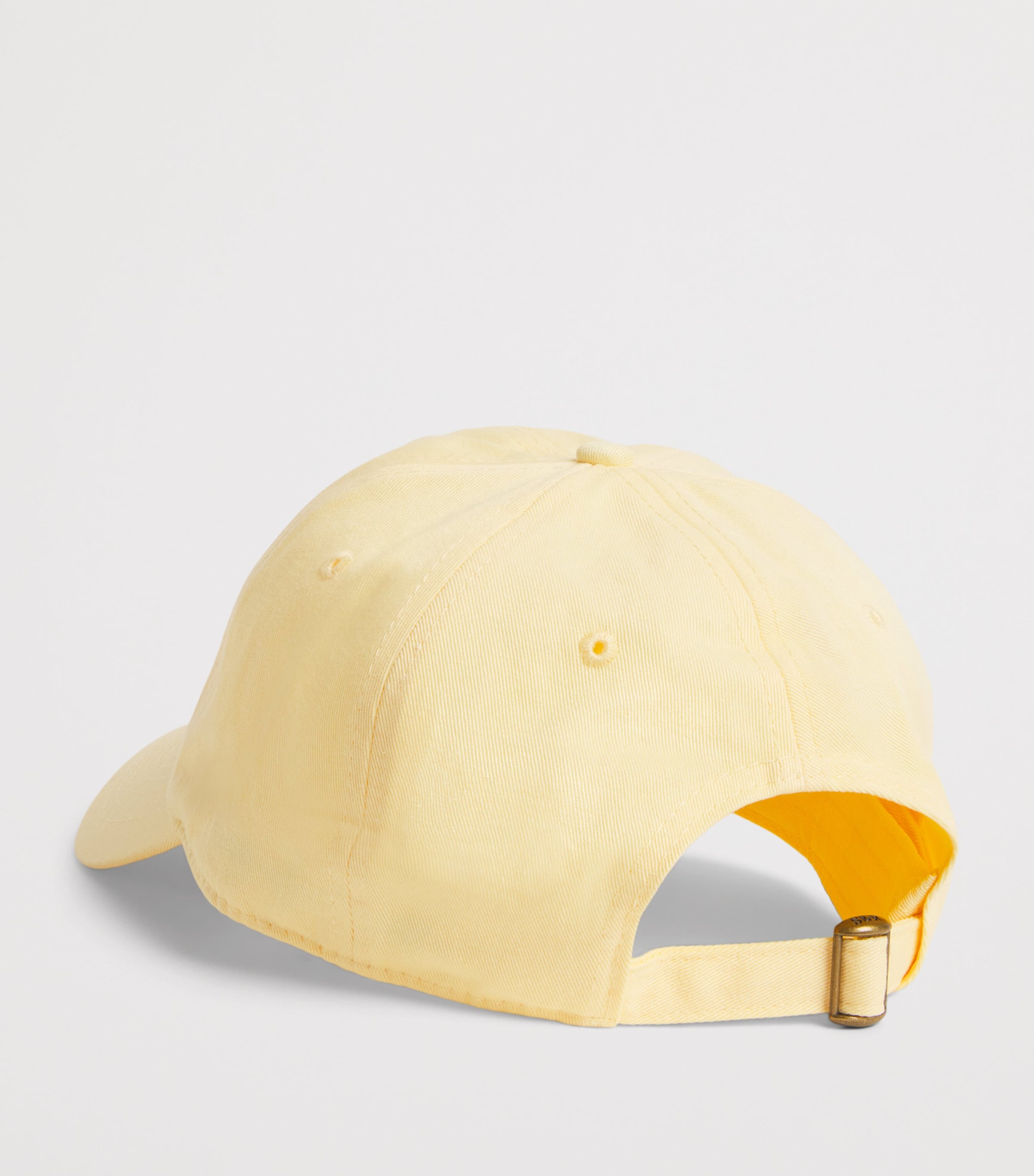 Sporty & Rich Cotton Embroidered Cap Almond Dark Navy Image 3