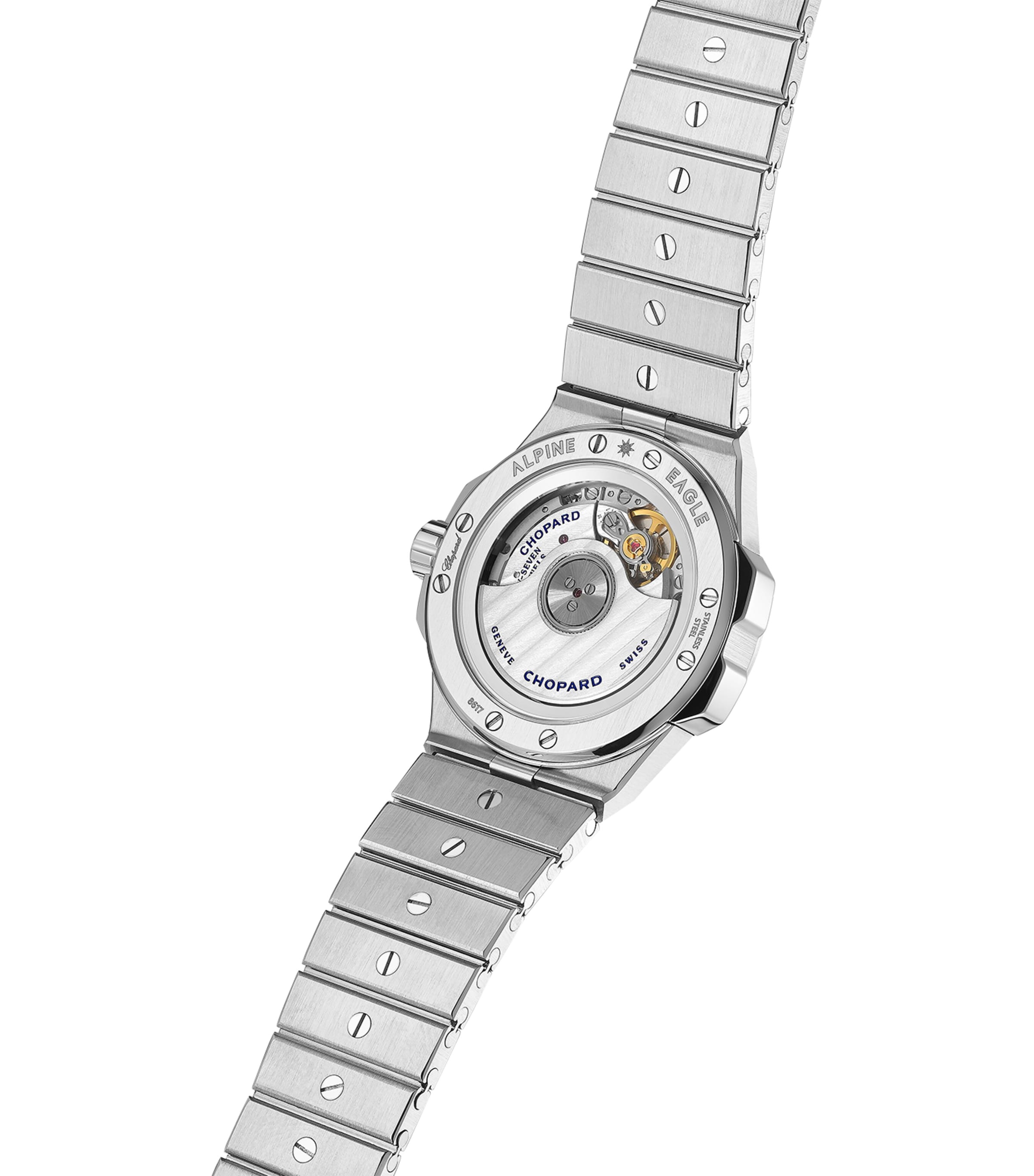 Stainless Steel and Diamond Alpine Eagle Watch 33mm STAINLESS STEEL Image 6