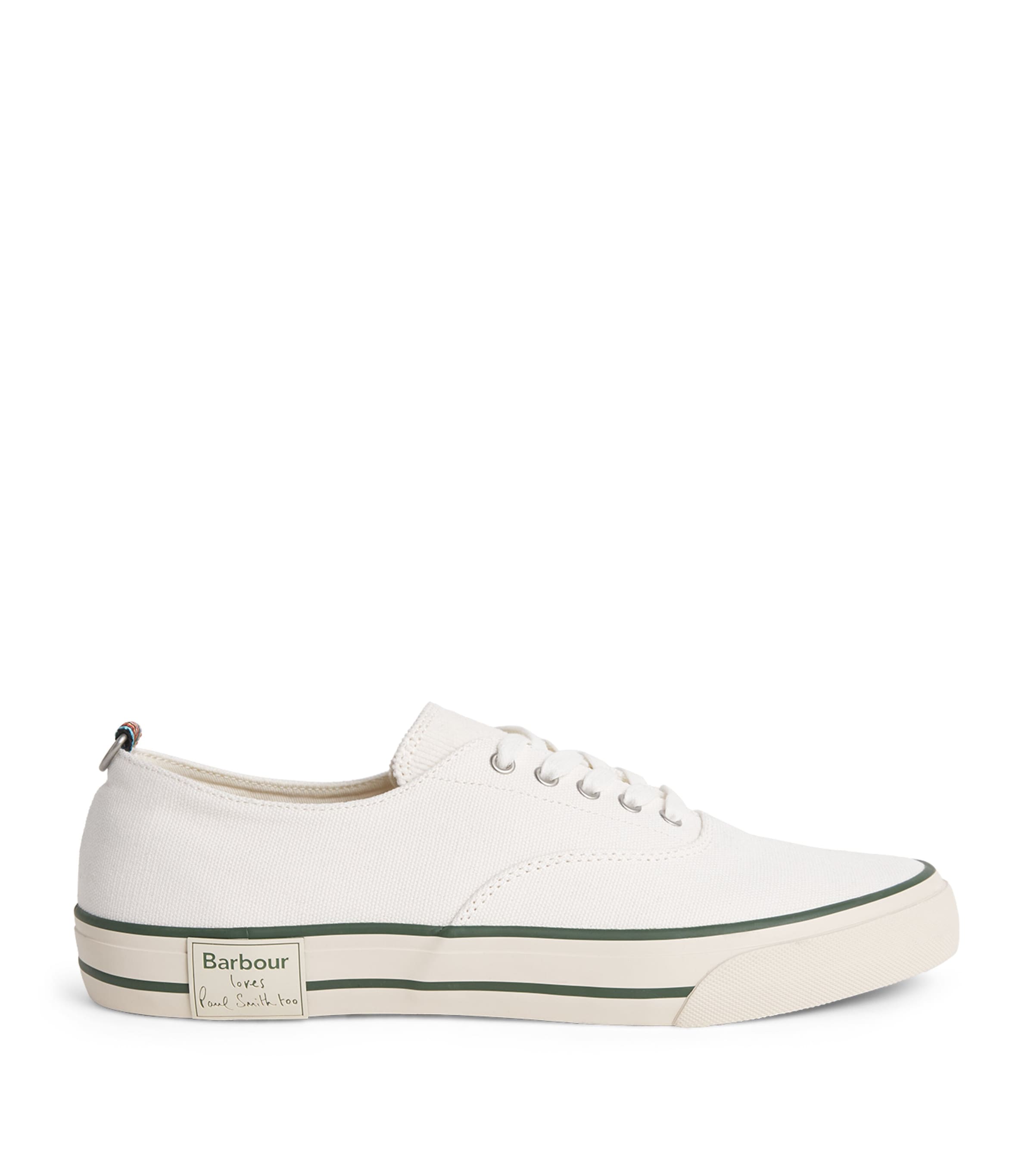 Barbour x Paul Smith Embroidered Low-Top Sneakers Off