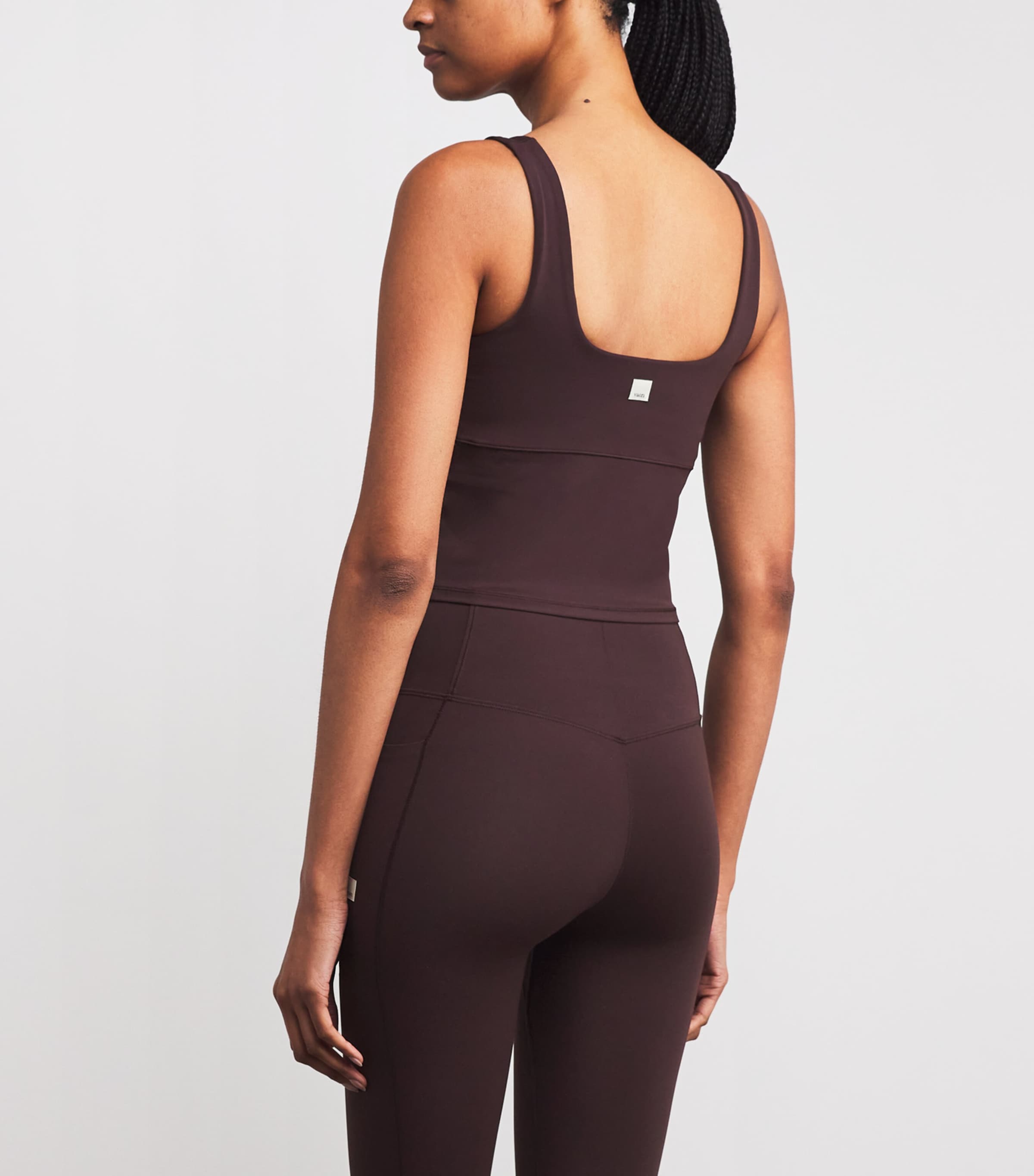 AllTheForm Support Tank Top RSN RAISIN Image 4