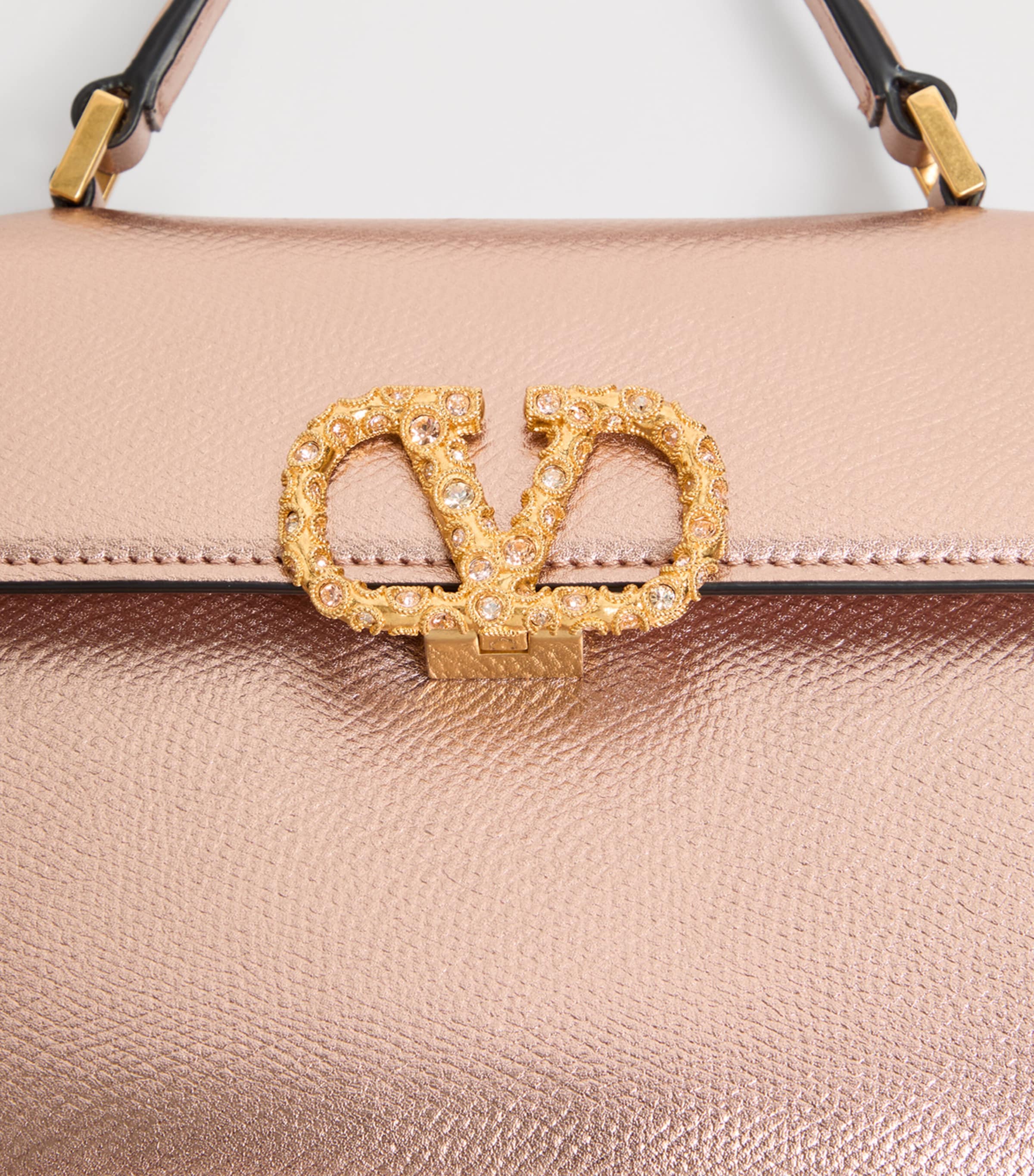 Mini Leather VSLING Top-Handle Bag C2E Image 6