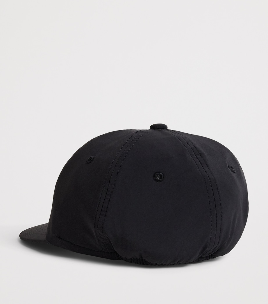 FEAR OF GOD ESSENTIALS Logo Baseball Cap Vintage Black Image 2