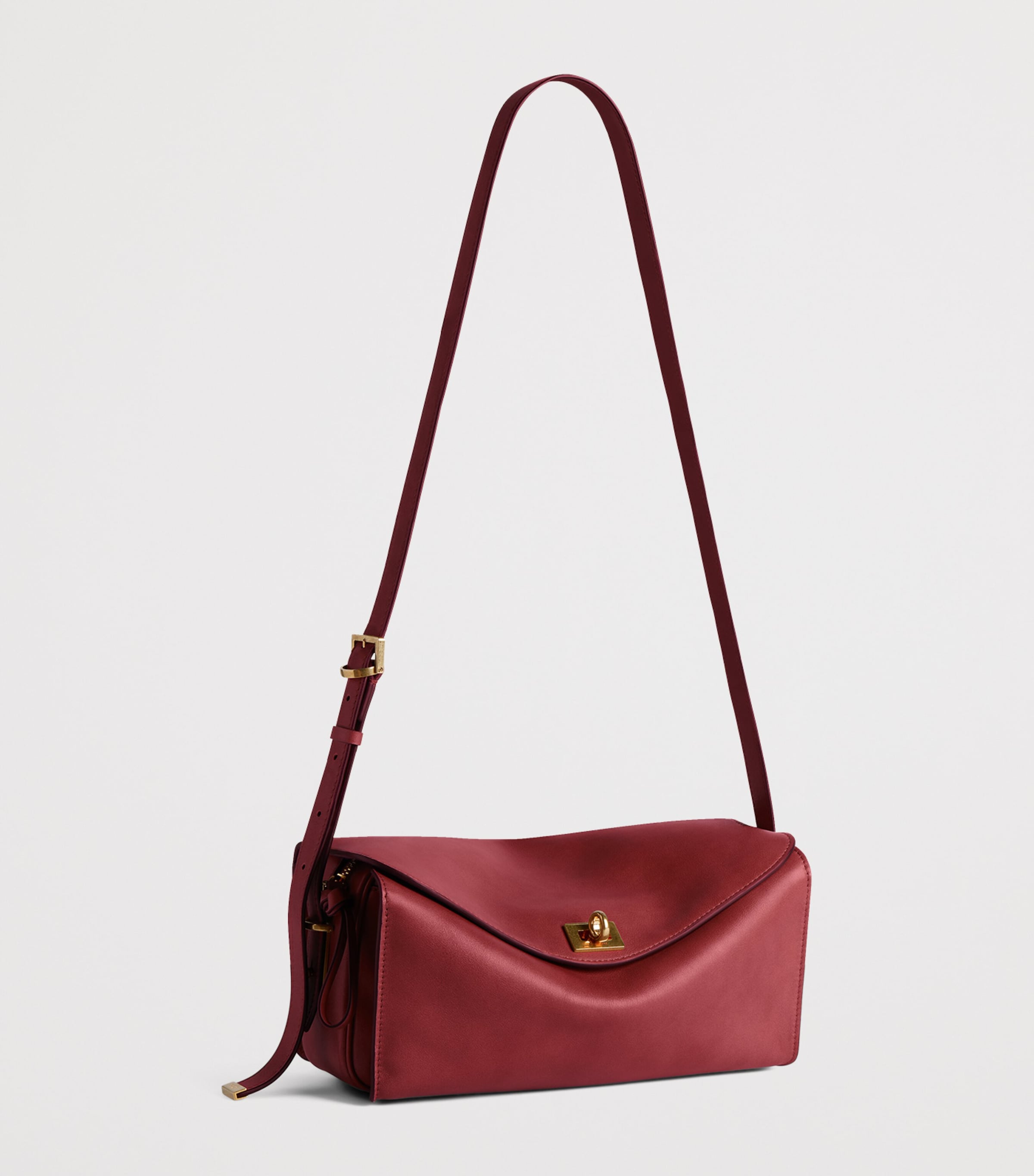 Balenciaga Medium Leather Le 7 Shoulder Bag Image 2