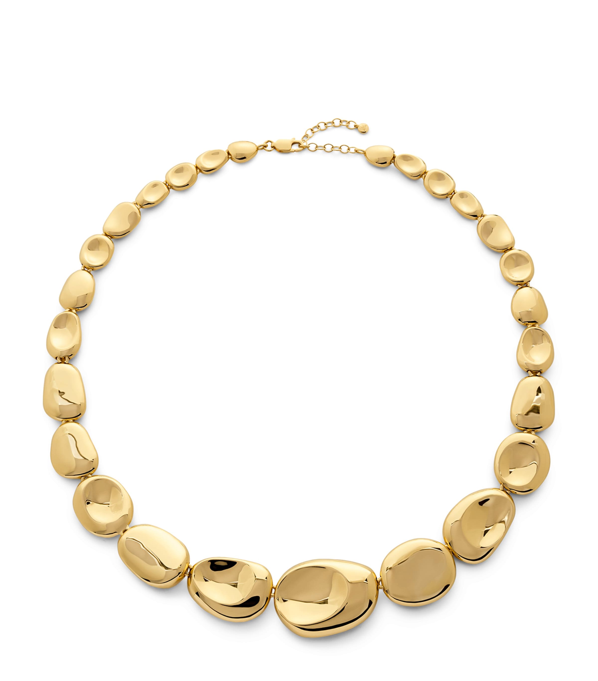 Monica Vinader Gold Vermeil Aria Collar Necklace In Gold