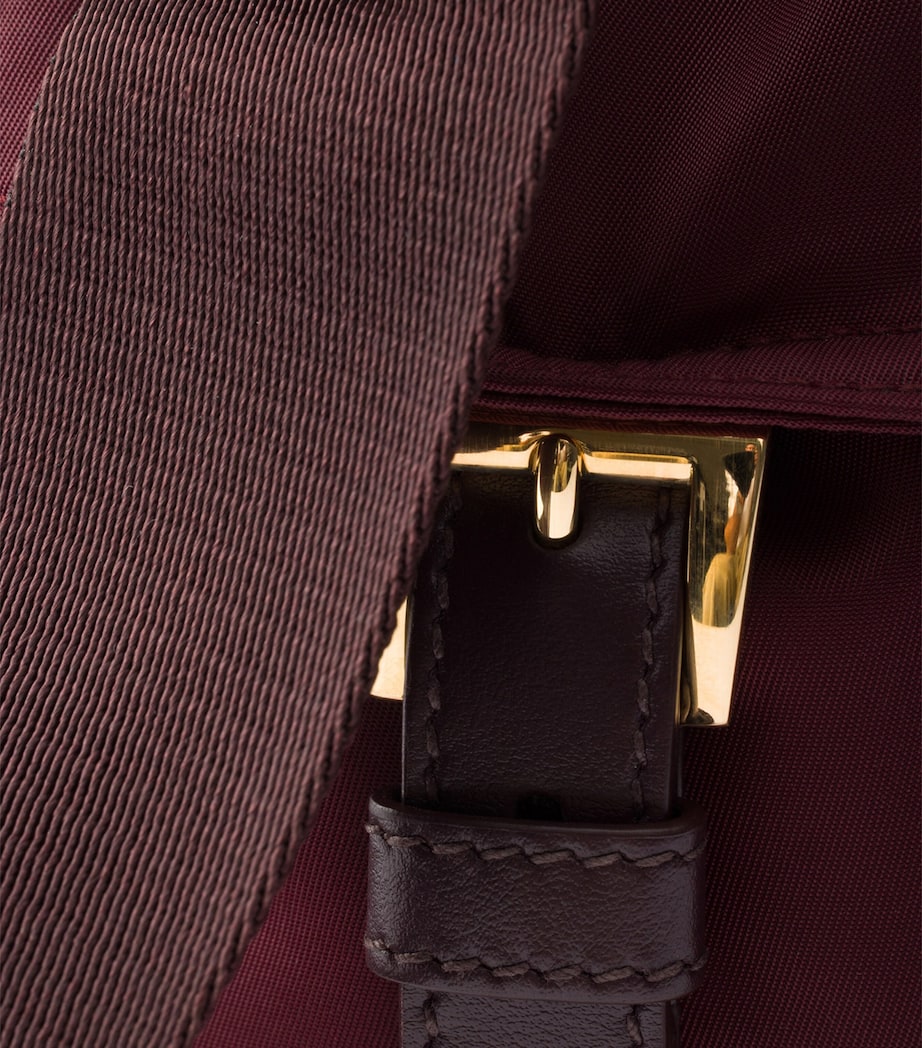 Prada Large Re-Nylon Explore Shoulder Bag Burgundy Image 5