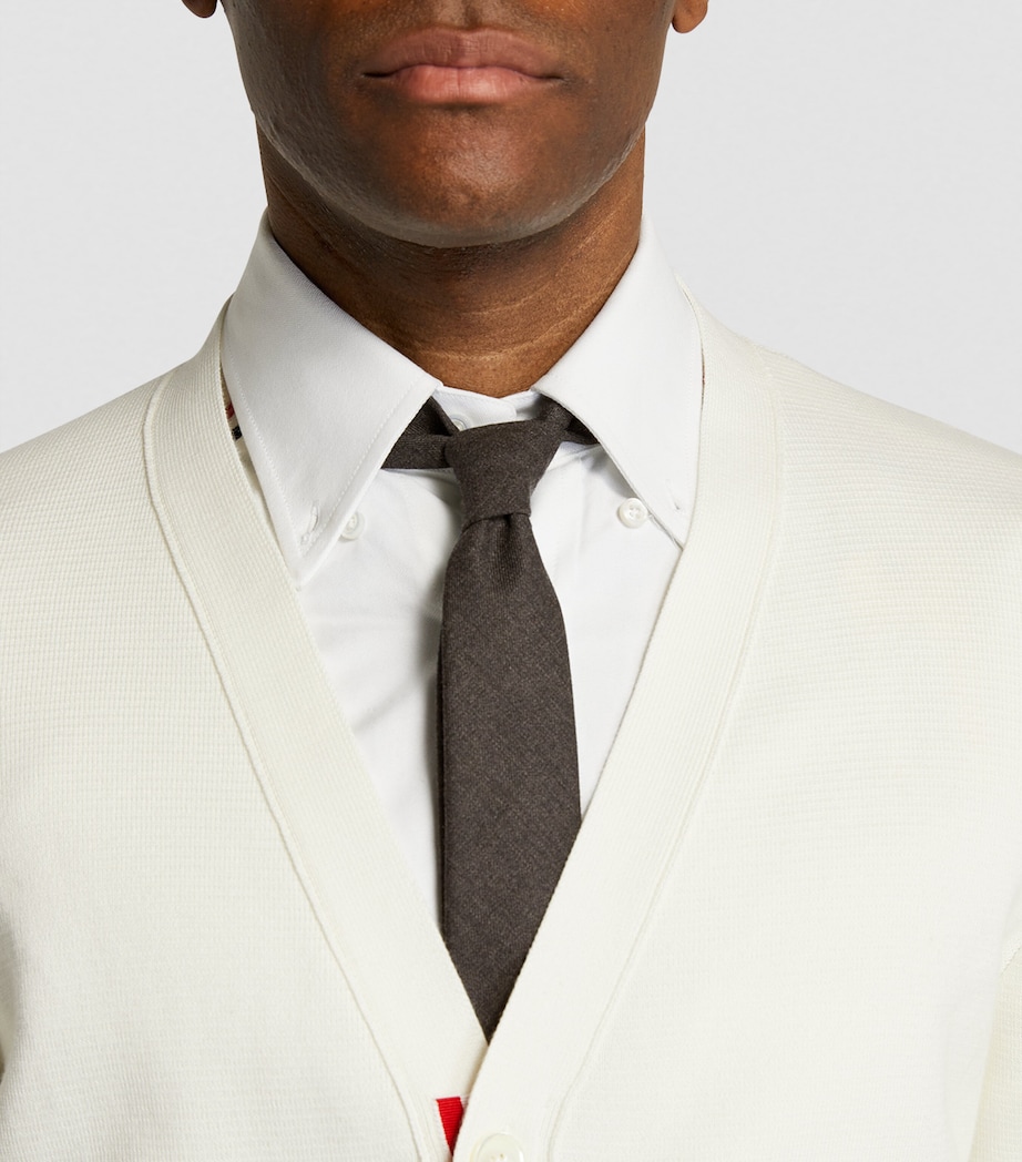 Wool Tie DARK GREY Image 2