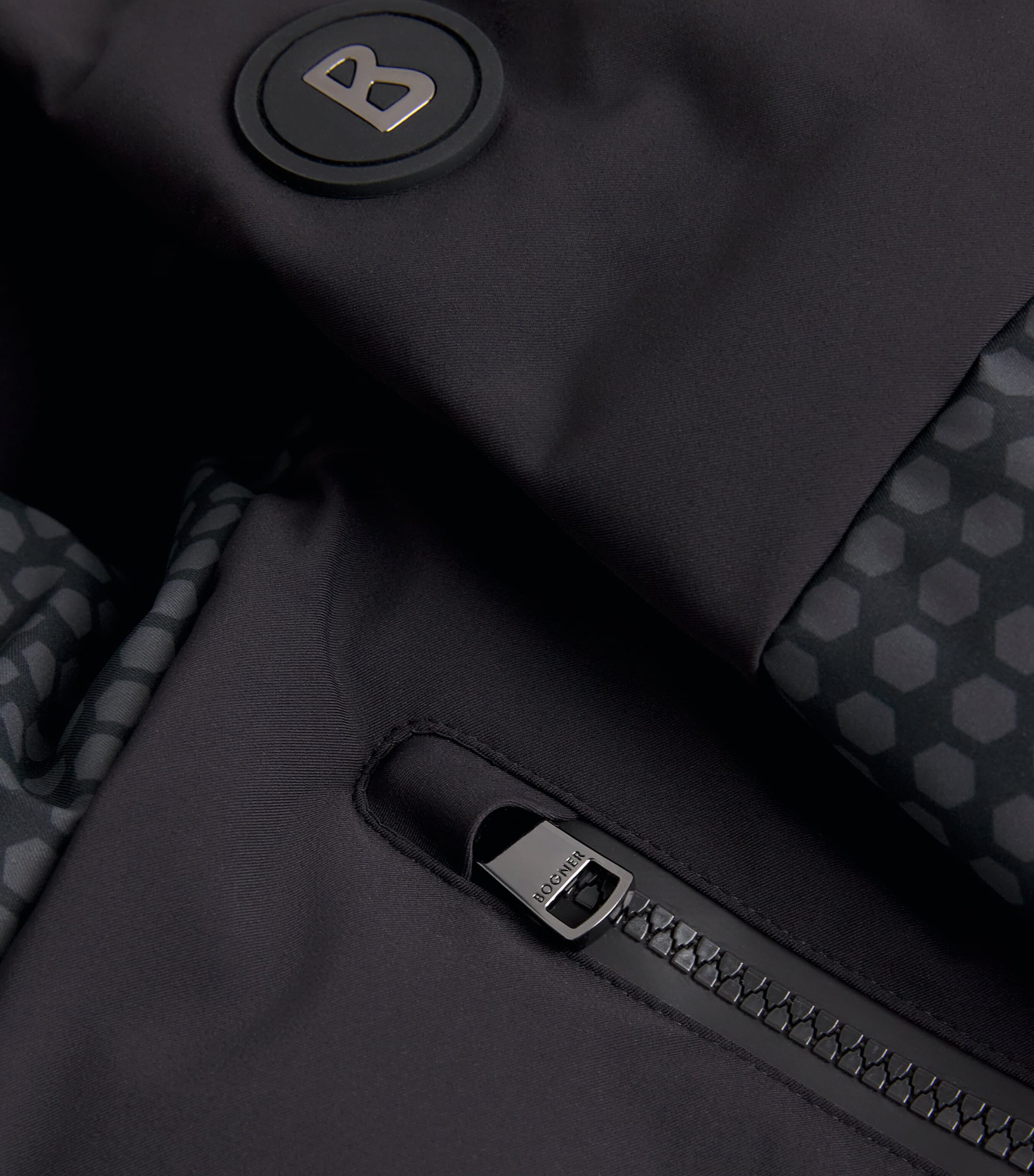 Fionn Ski Jacket 026-BLACK Image 5