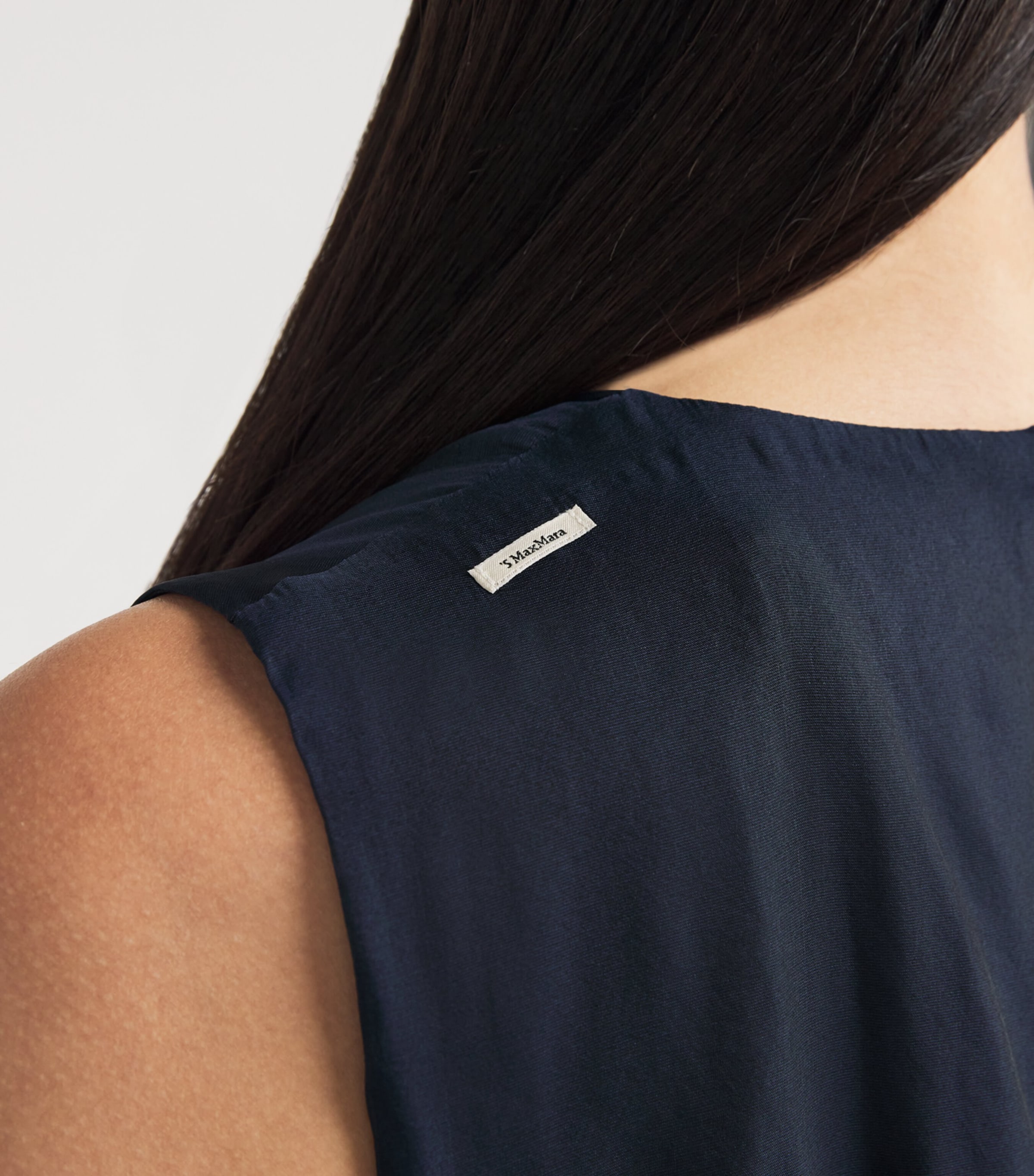 Silk Pleated Midi Dress ULTRAMARINE Image 6