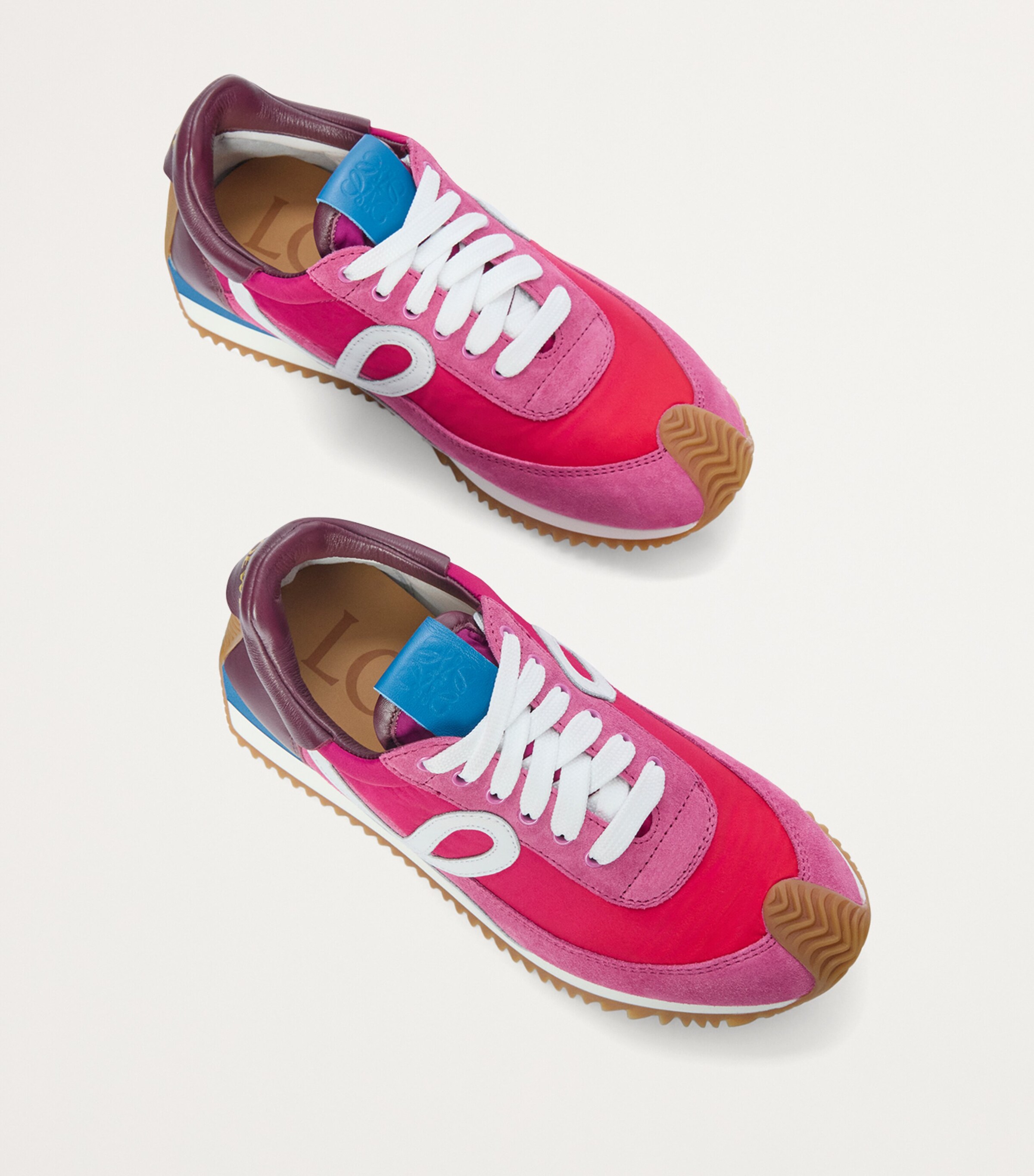 Flow Runner Sneakers GRADIENT PINK/WHITE Image 4