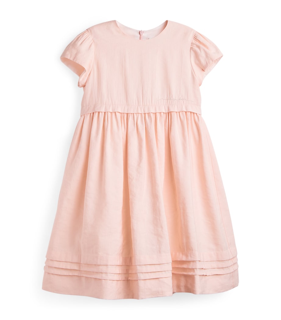 Il Gufo Tiered Dress (2-6 Years) Smoothie Pink Image 1