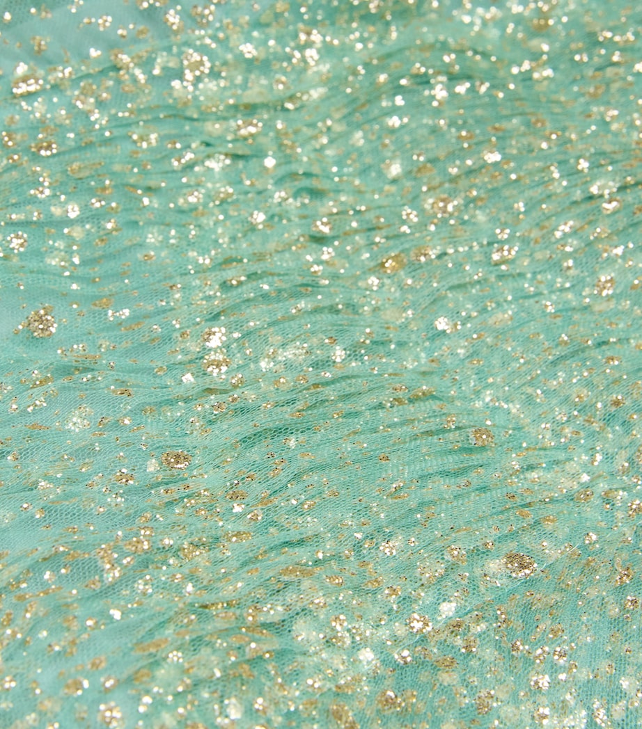 Glitter-Embellished Saule Gown SAGE Image 5