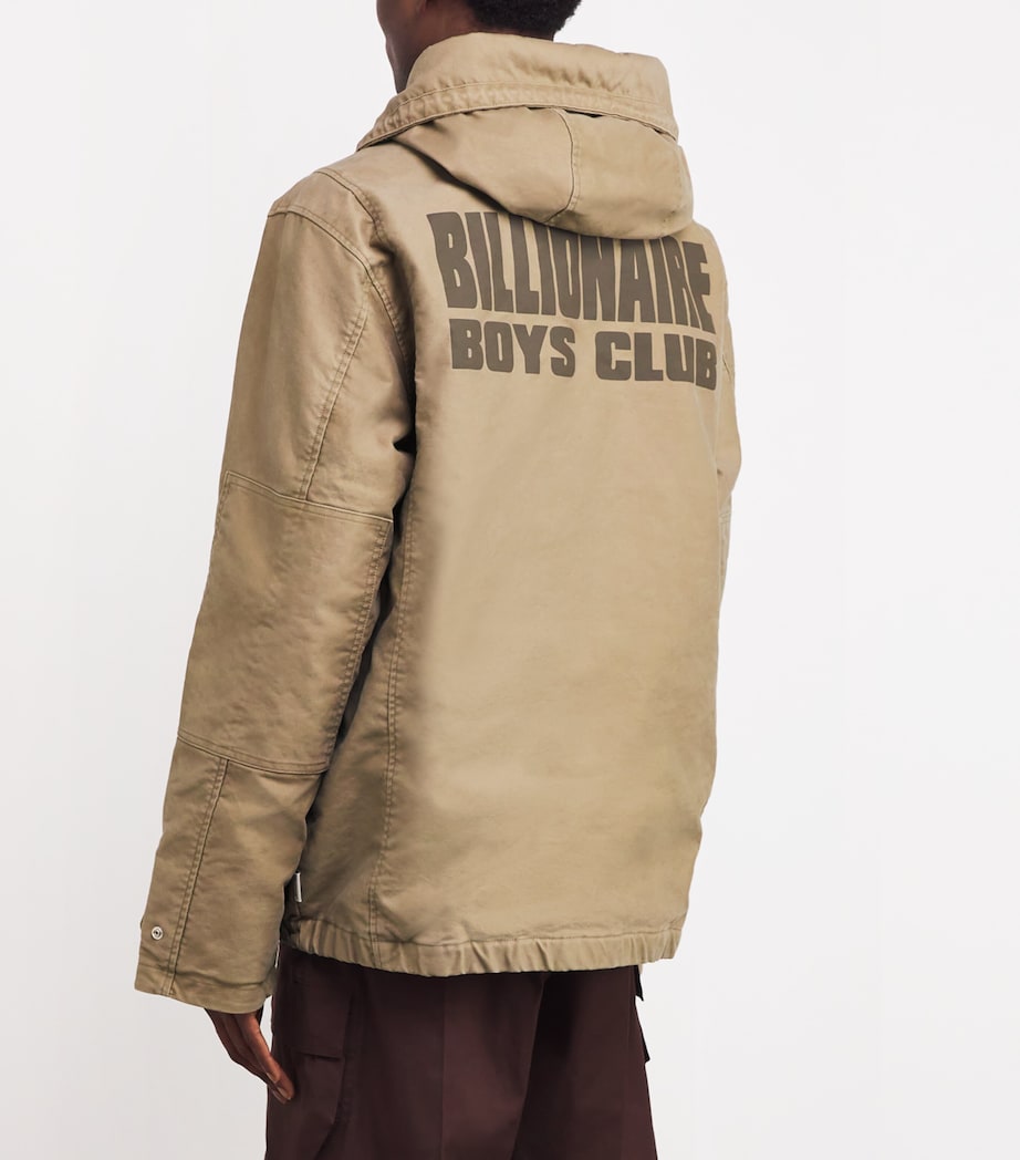 Cotton Moleskin Field Jacket FAWN Image 4