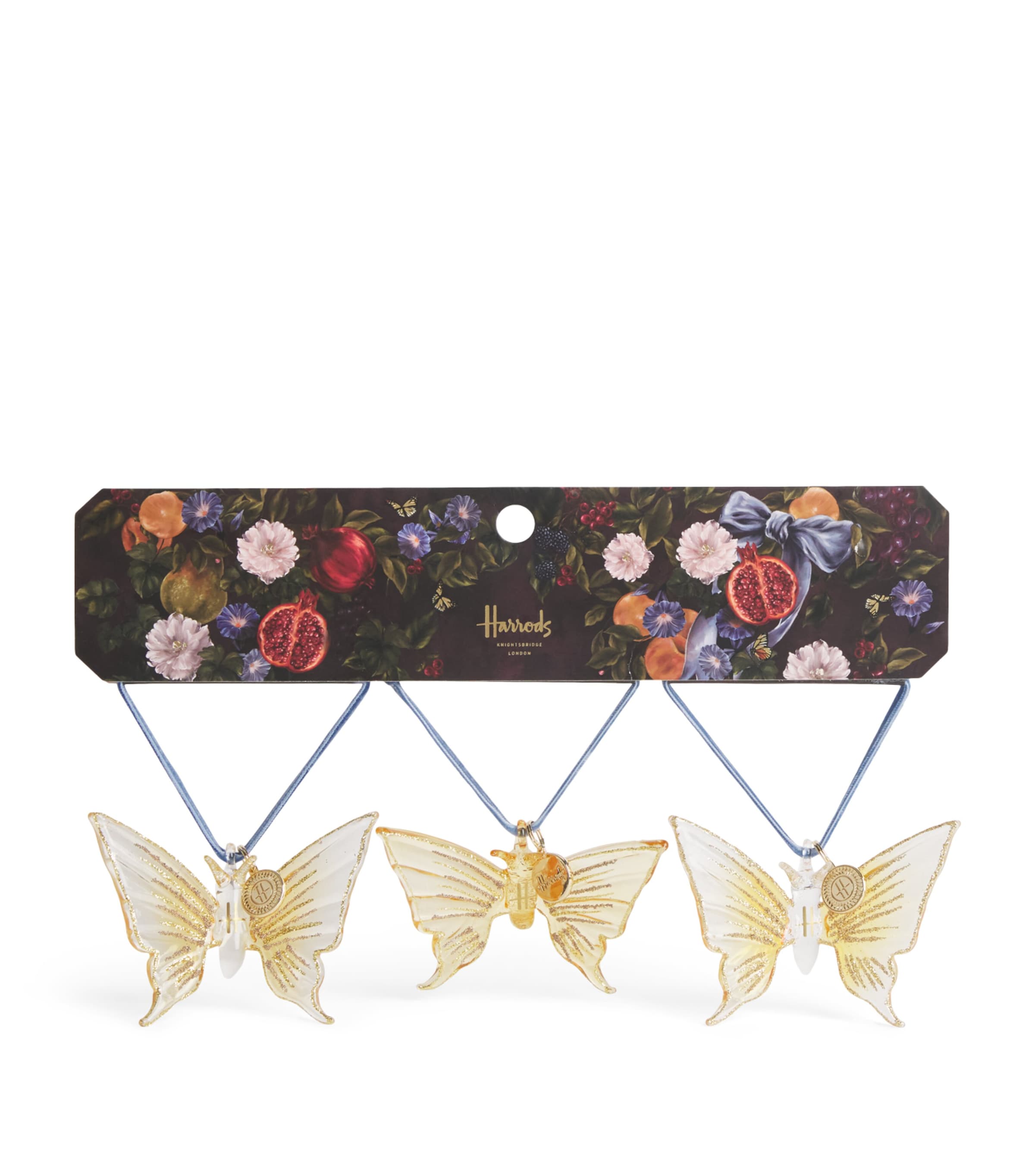 Harrods Butterfly Tree Decoration (Set of 3) Image 1